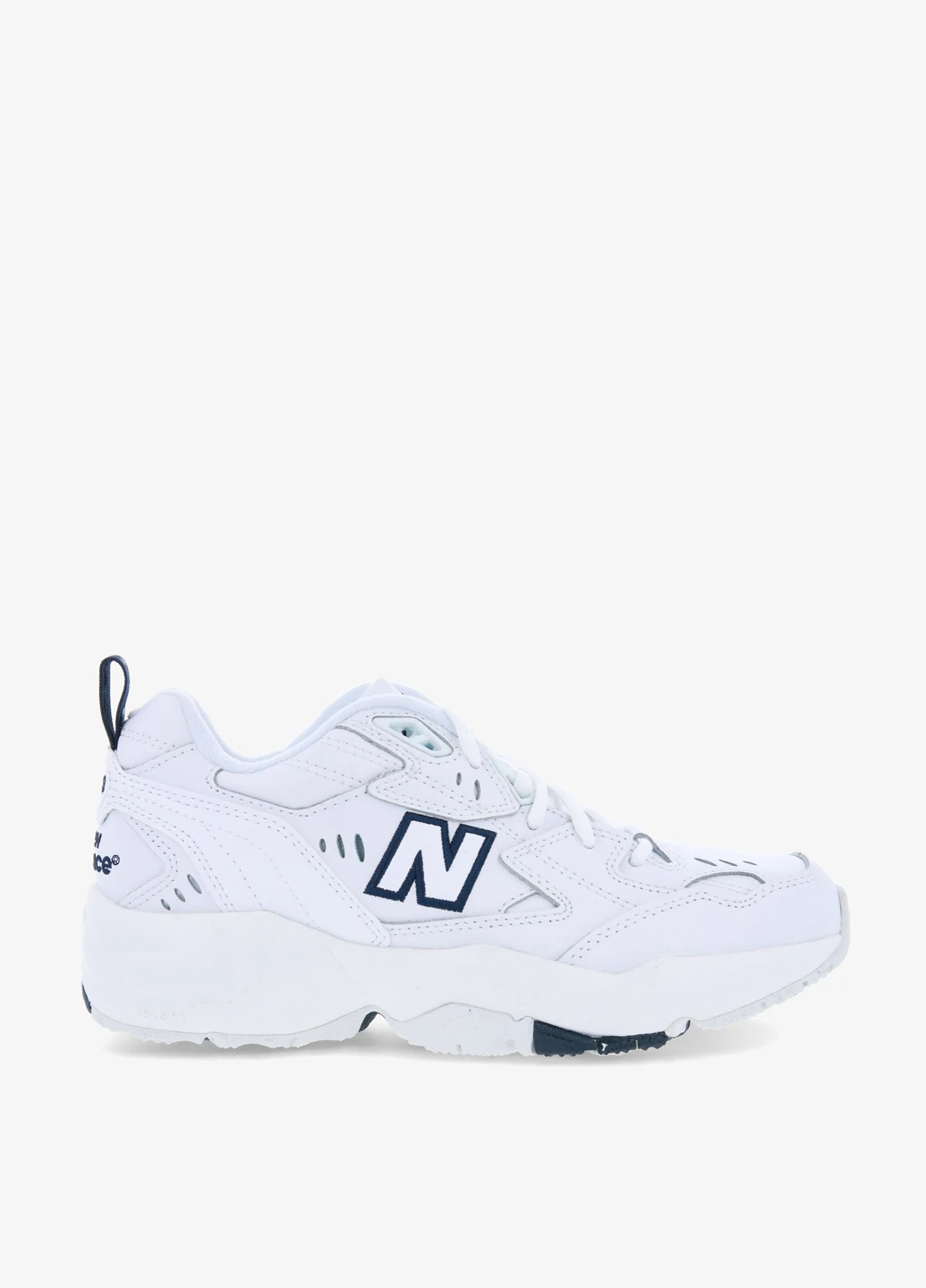 Білі всесезонні кросівки New Balance 608