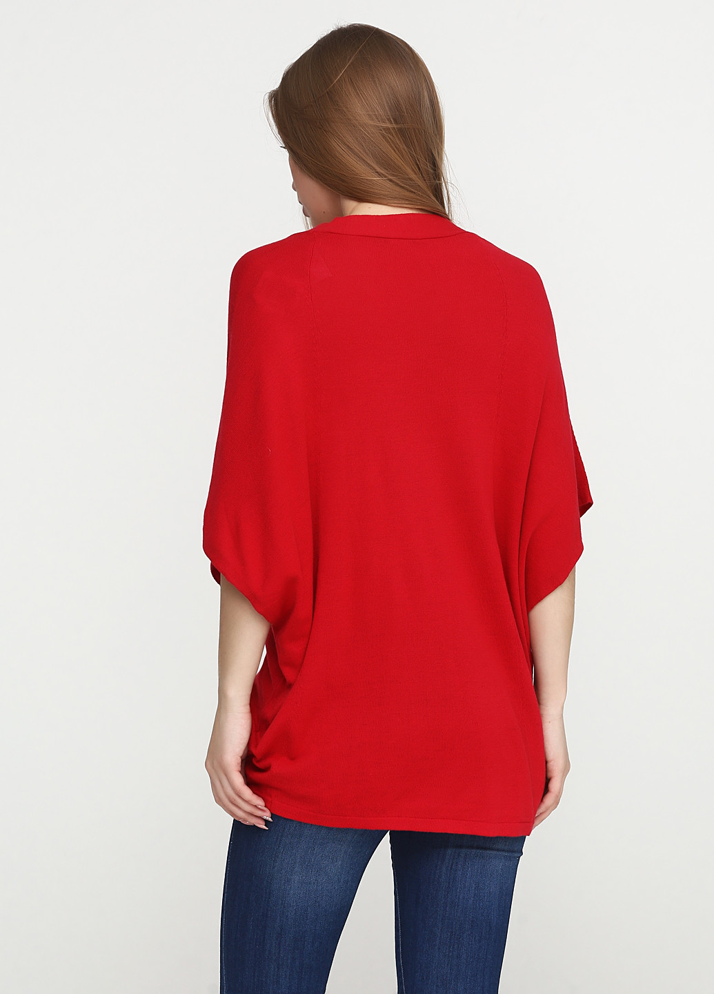 Красный демисезонный пуловер пуловер Steffen Schraut