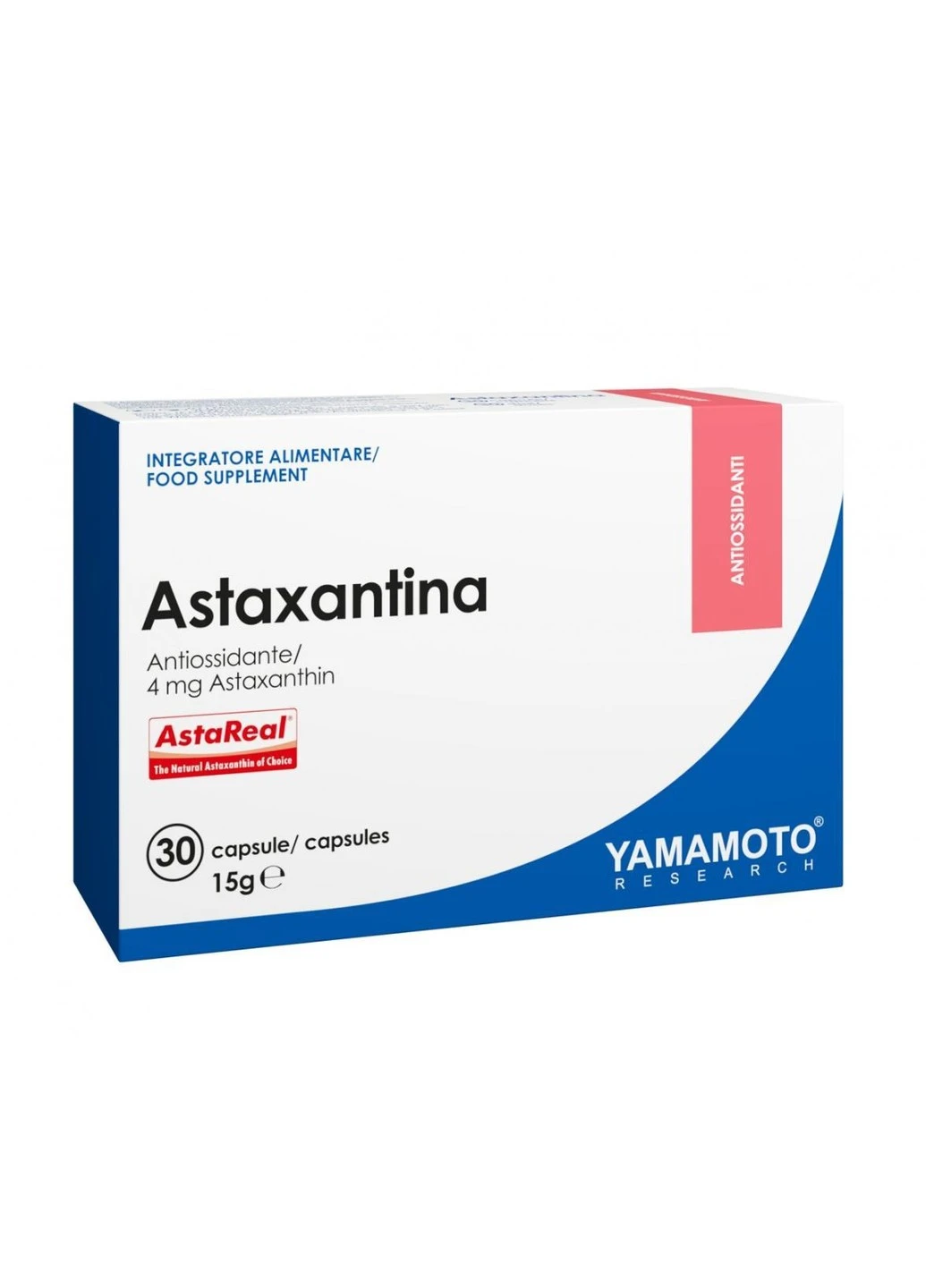 Астаксантин Astaxantina (30 капс) Ямамото Yamamoto Nutrition (255407609)