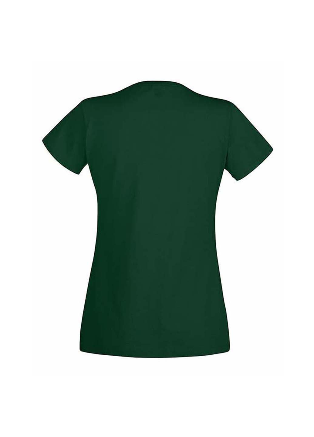 Темно-зелена демісезон футболка Fruit of the Loom D0614200382XL