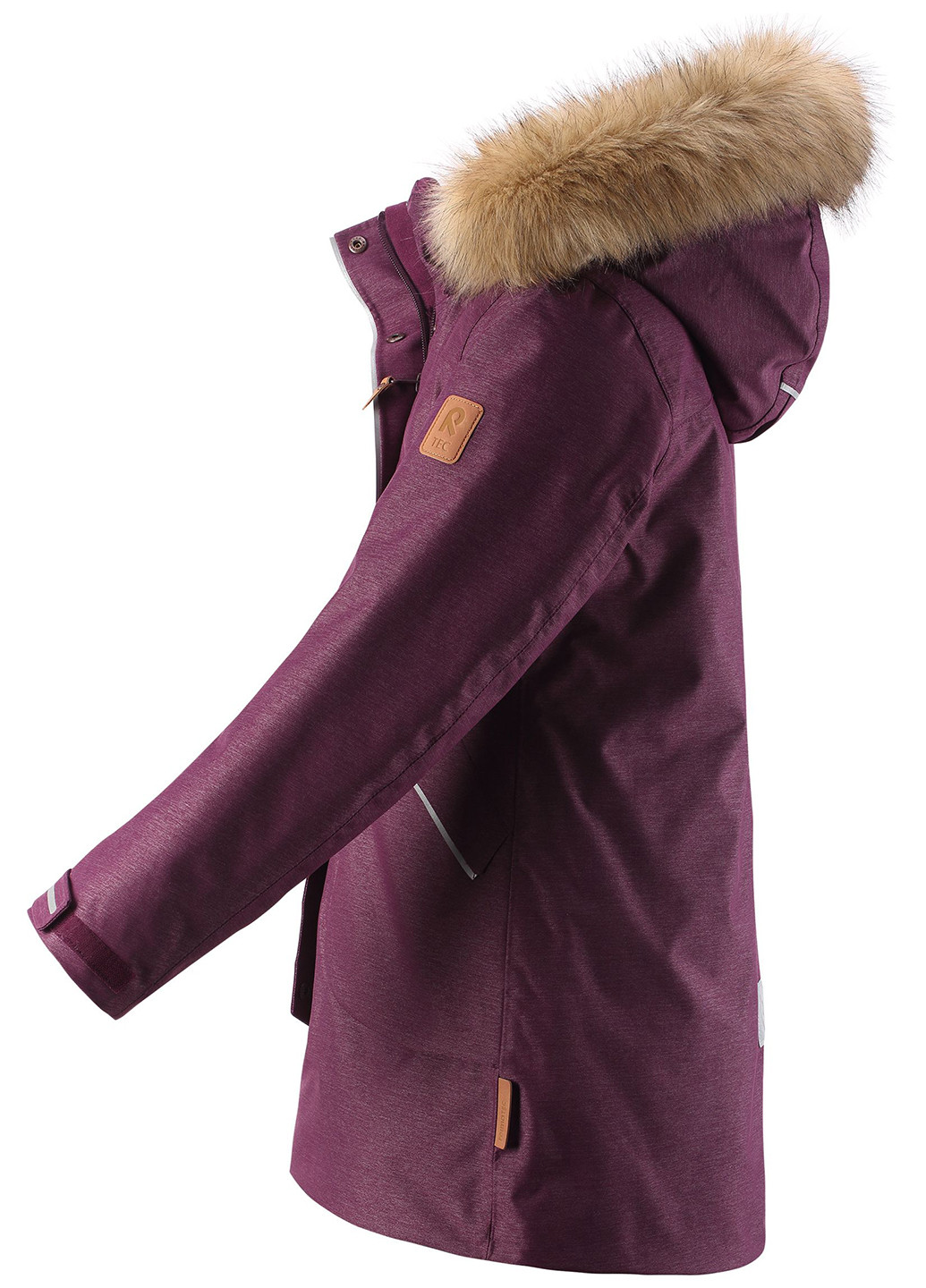 Темно-бордовая зимняя куртка Reima Reimatec Inari