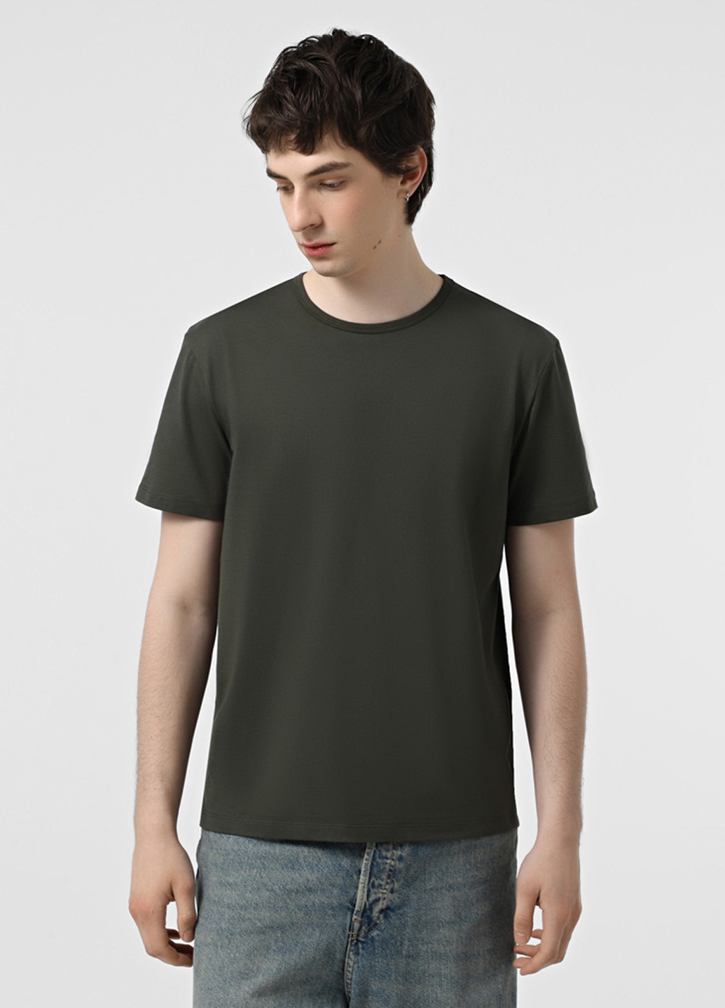 Хаки (оливковая) футболка Promin