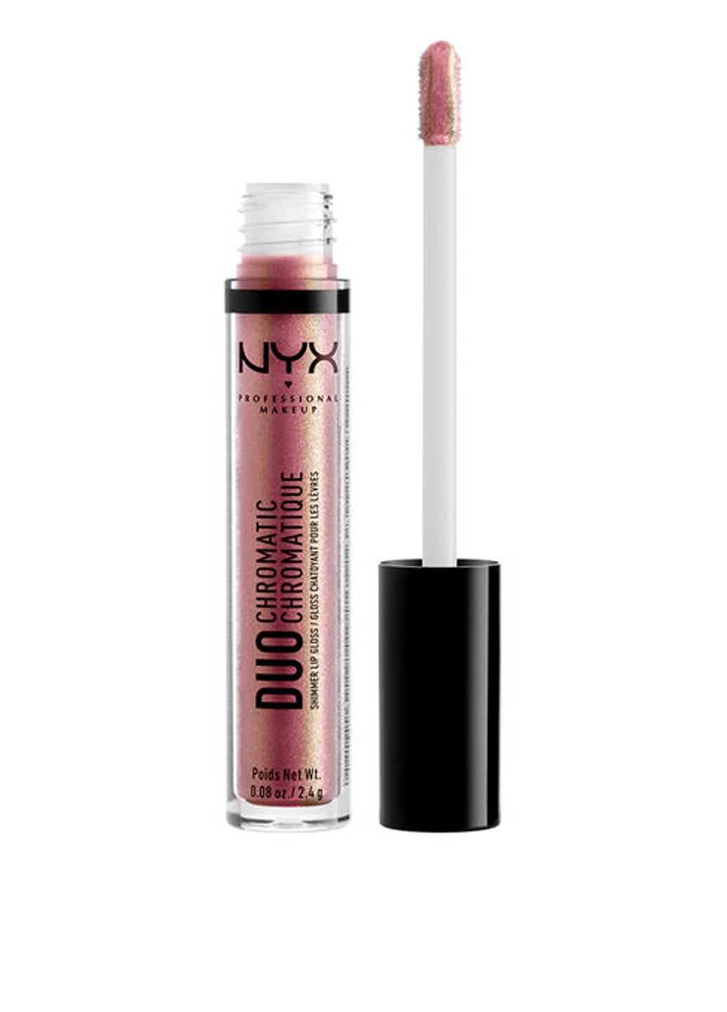 Блеск для губ Duo Chromatic Lip Gloss Spring It On, 2,4 мл NYX Professional Makeup (72562683)