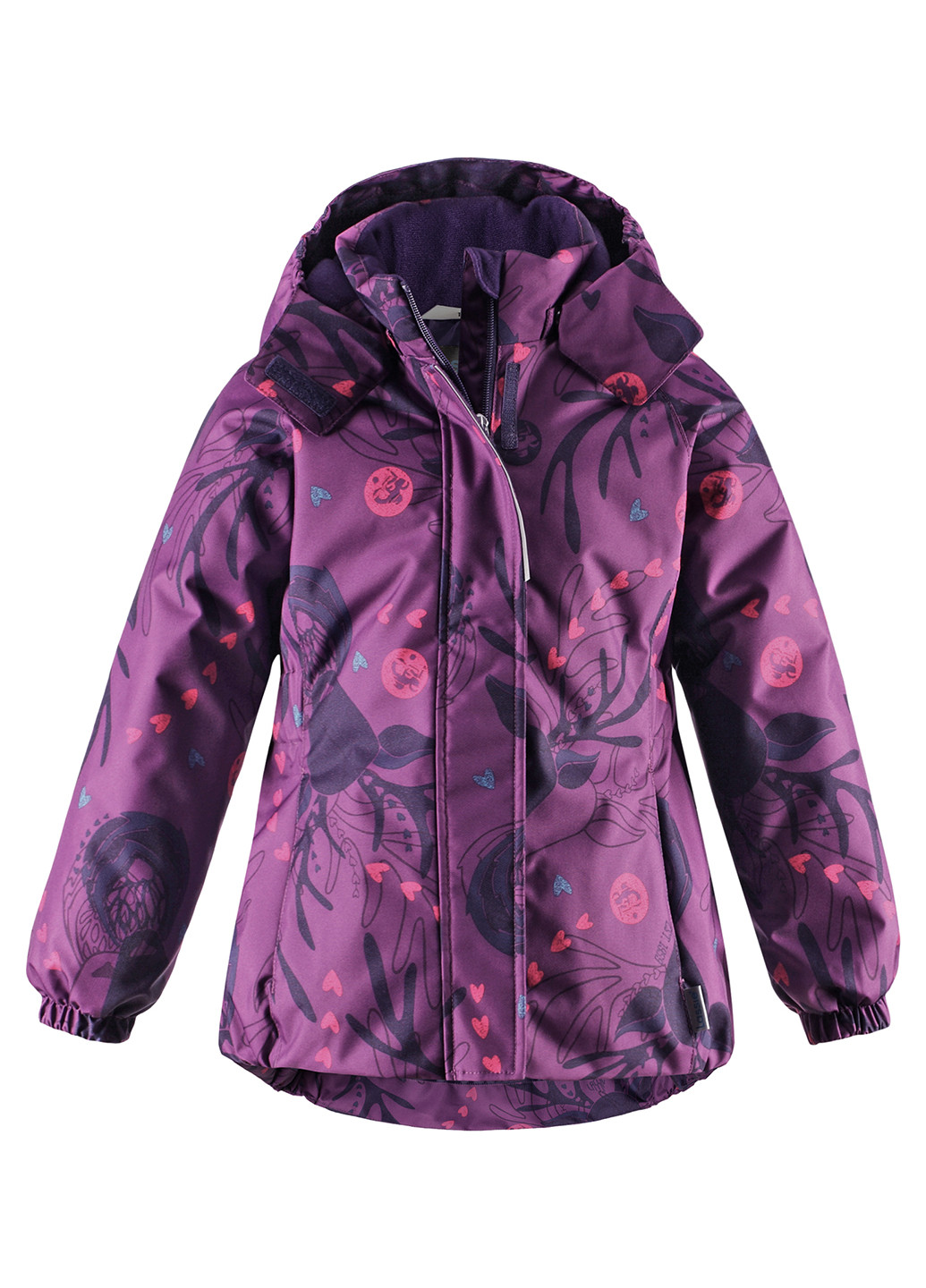 Фиолетовая зимняя куртка Lassie by Reima