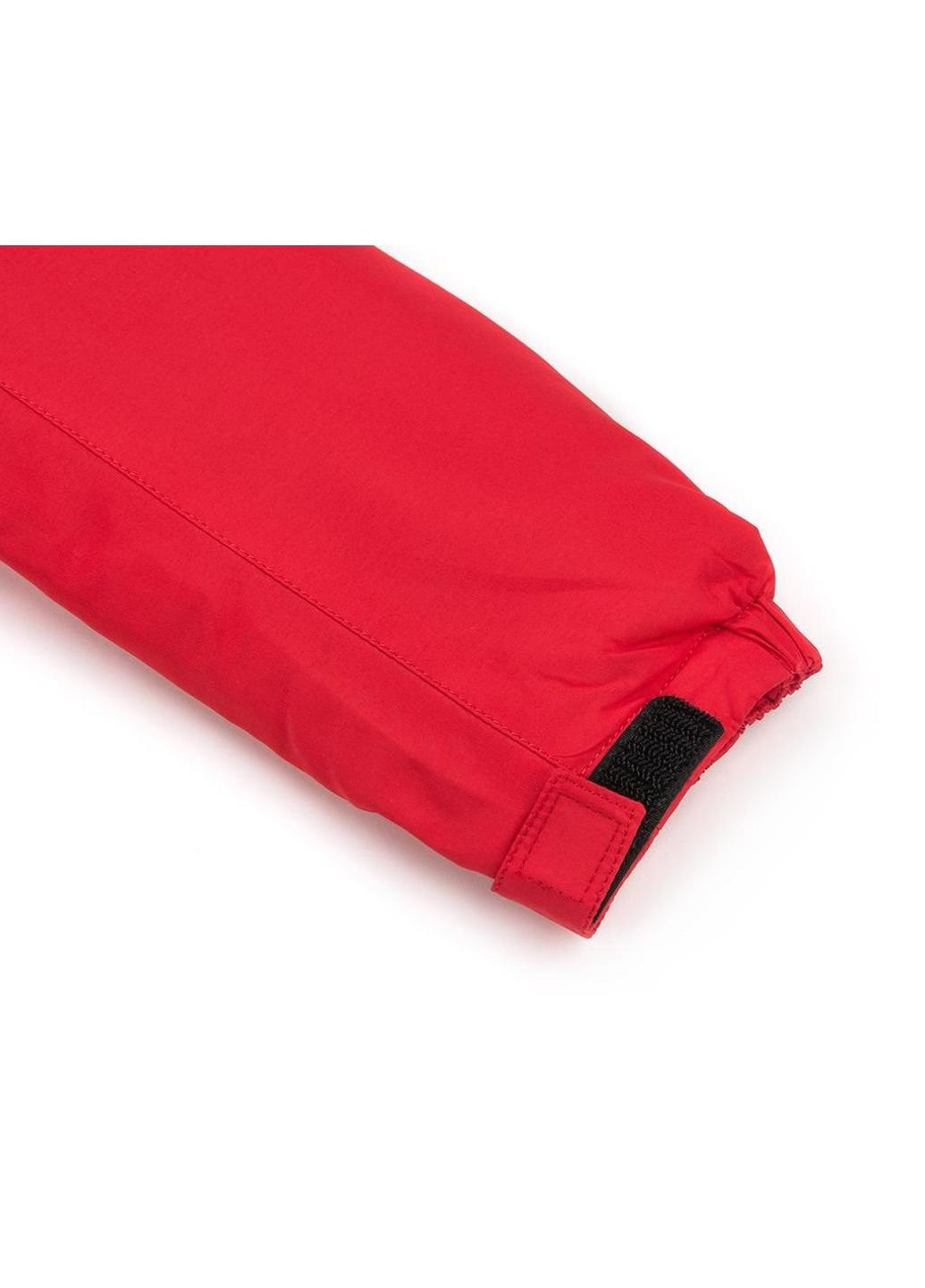 Красная демисезонная куртка парка с капюшоном (sicmy-p402-152b-red) Snowimage