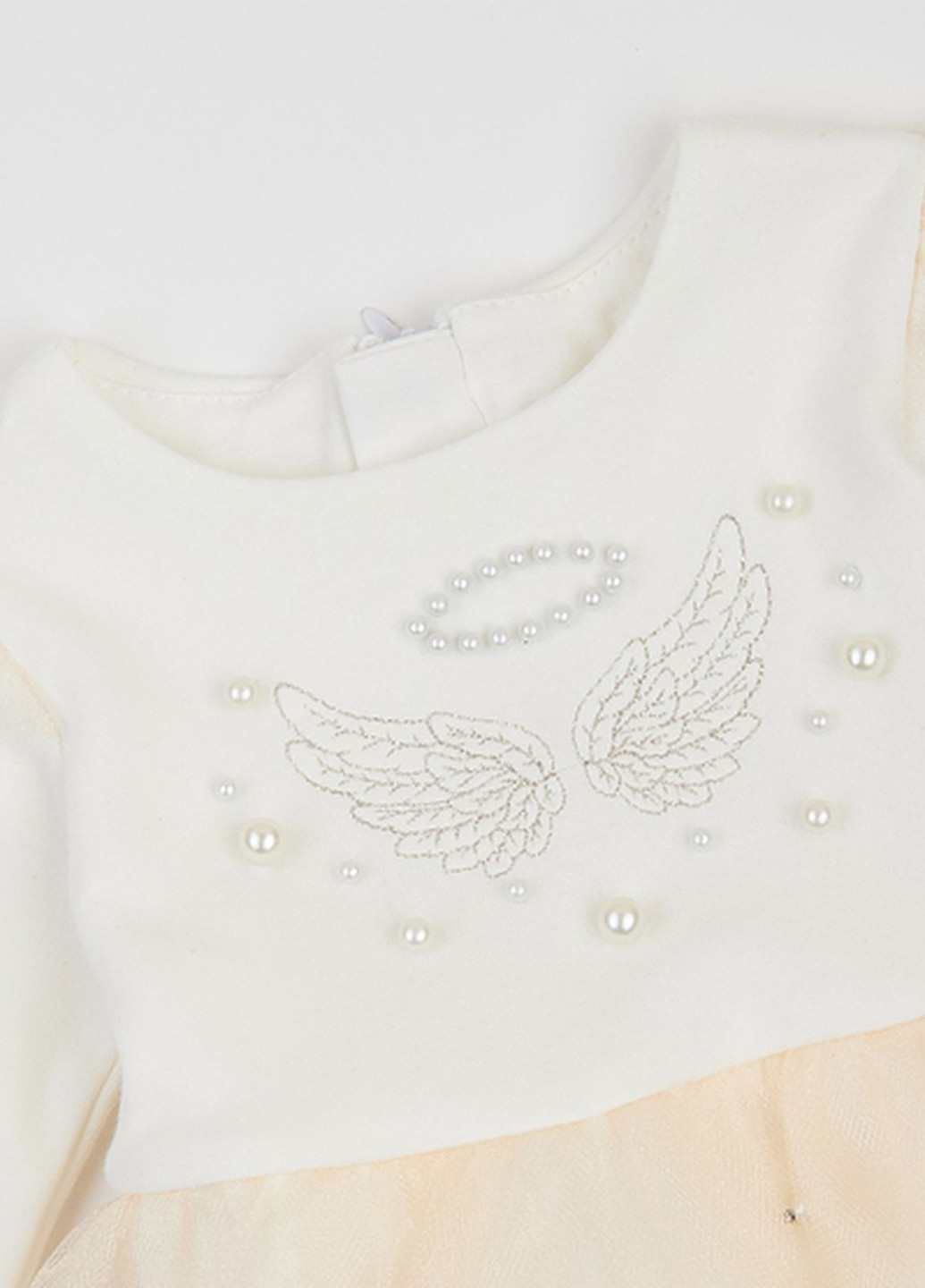 Костюм для хрещення (сукня, штани, чепчик, пінетки) Ляля (307707576)