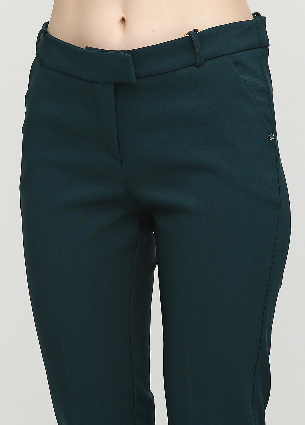 Зеленые кэжуал демисезонные зауженные брюки Imperial