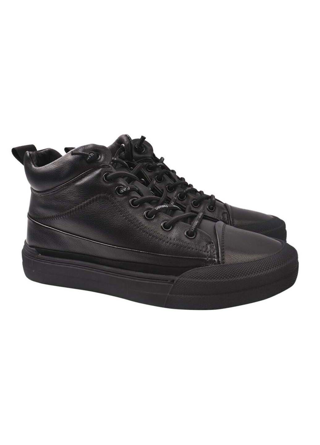 Черные осенние ботинки Arees