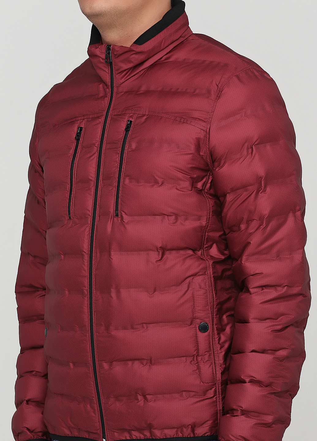 Красная зимняя куртка Ganson