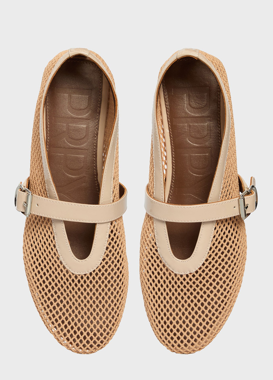PRPY Туфли бежевый з натуральная кожа, текстиль, китай — лето (334684279)
