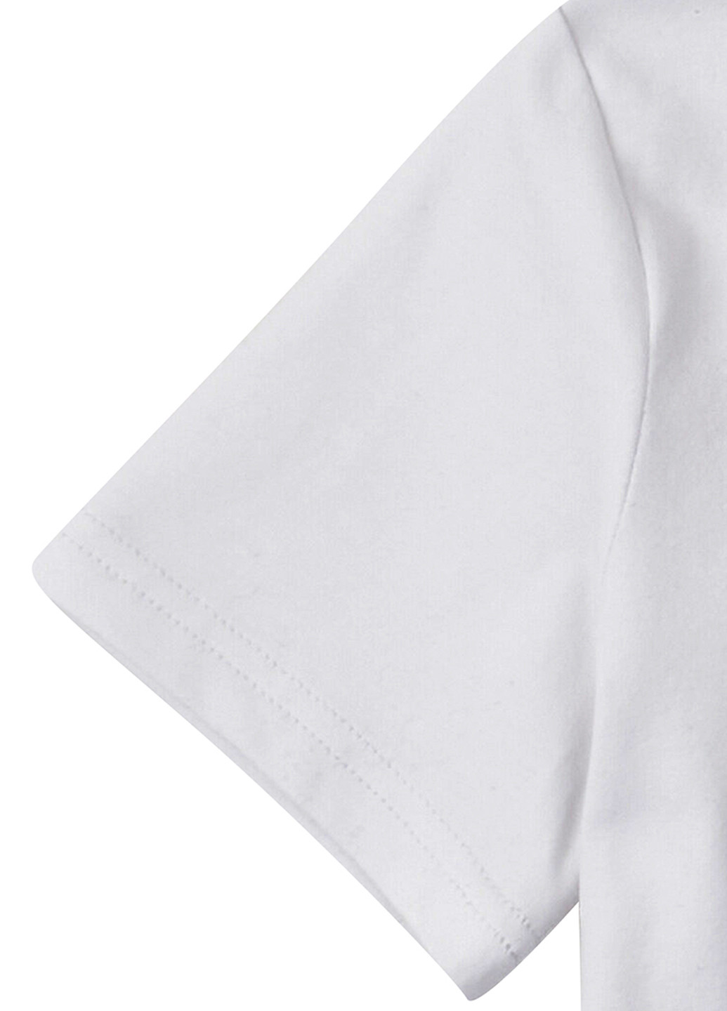 Біла літня футболка Garnamama