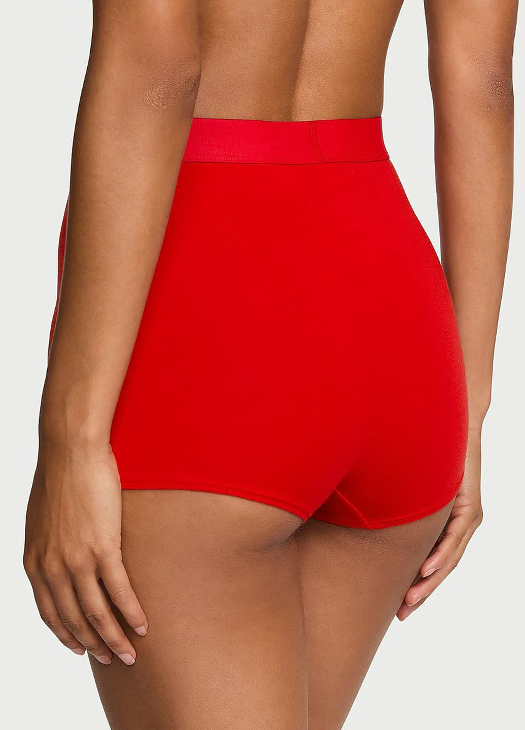 Червоний демісезонний комплект (бюстгальтер, трусики) Victoria's Secret