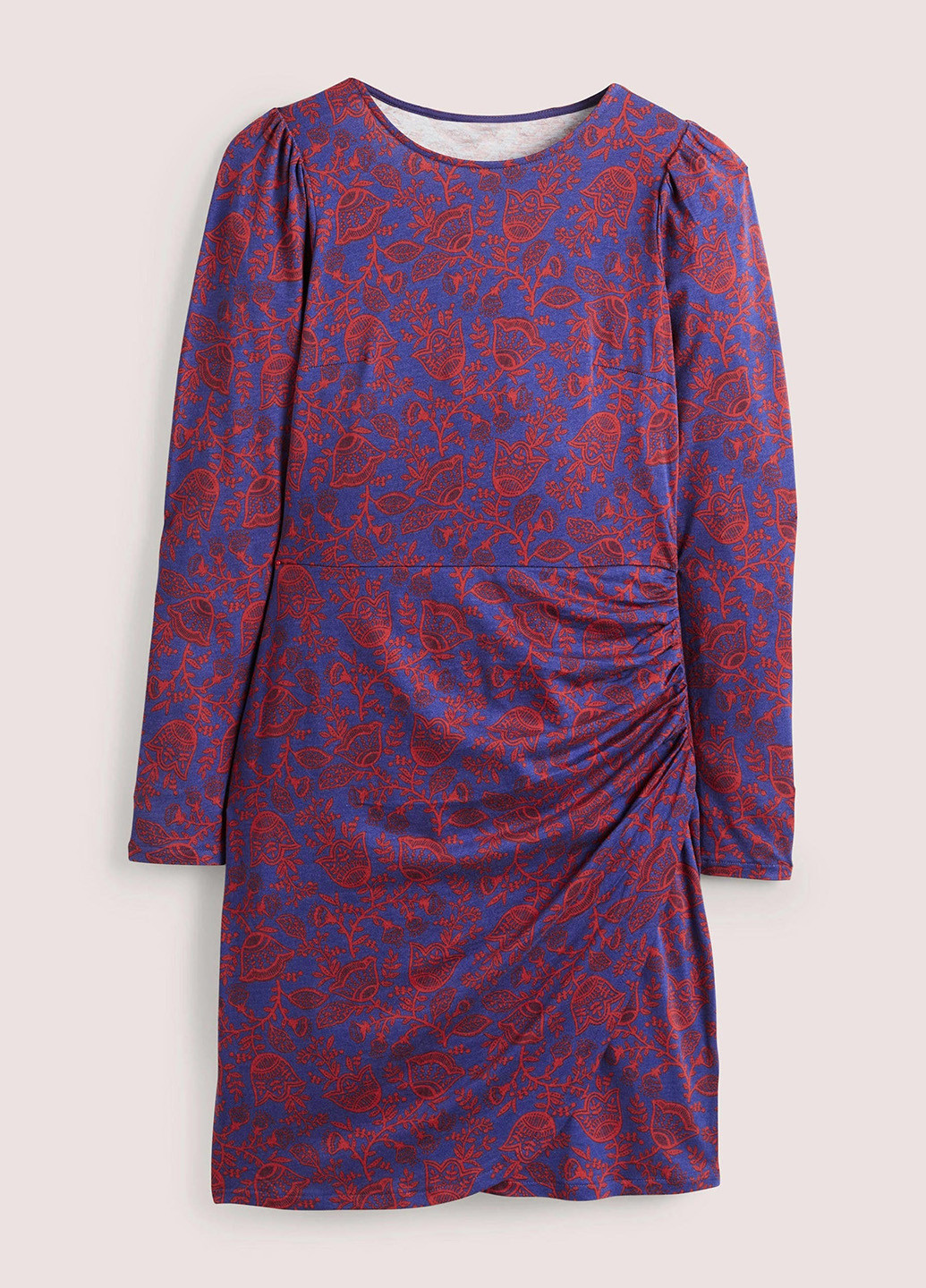 Комбінована кежуал сукня на запах Boden з малюнком