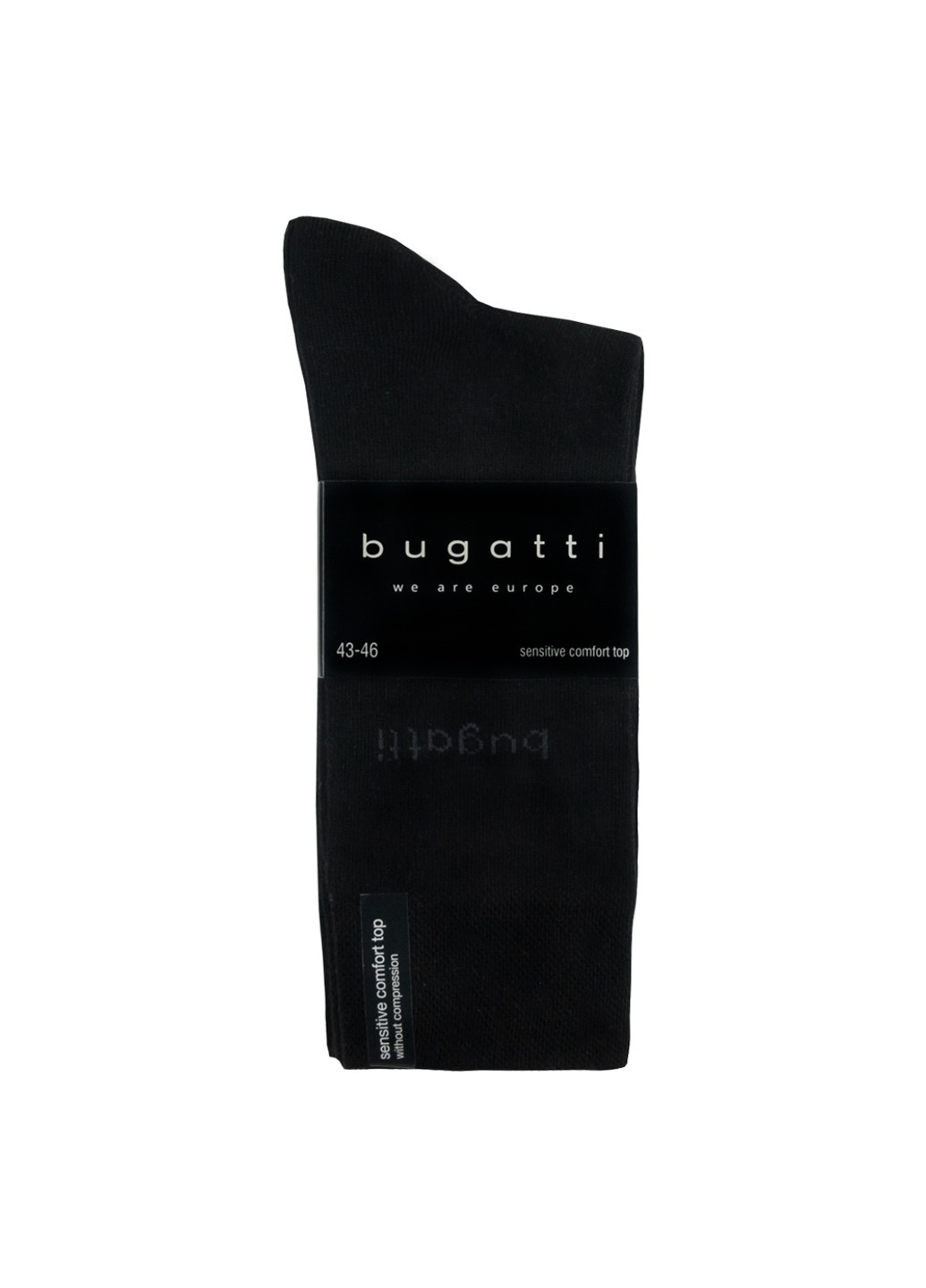 Набір з 3-х пар чоловічих шкарпеток Чорні Bugatti (253724123)