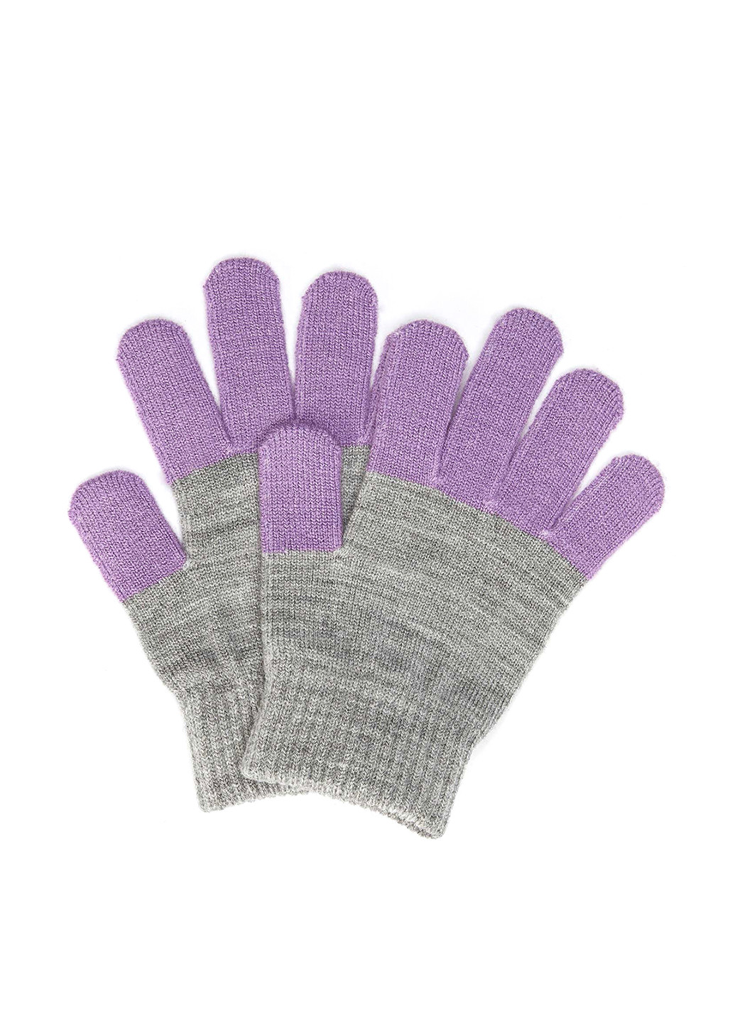Перчатки DeFacto пурпурные кэжуалы акрил