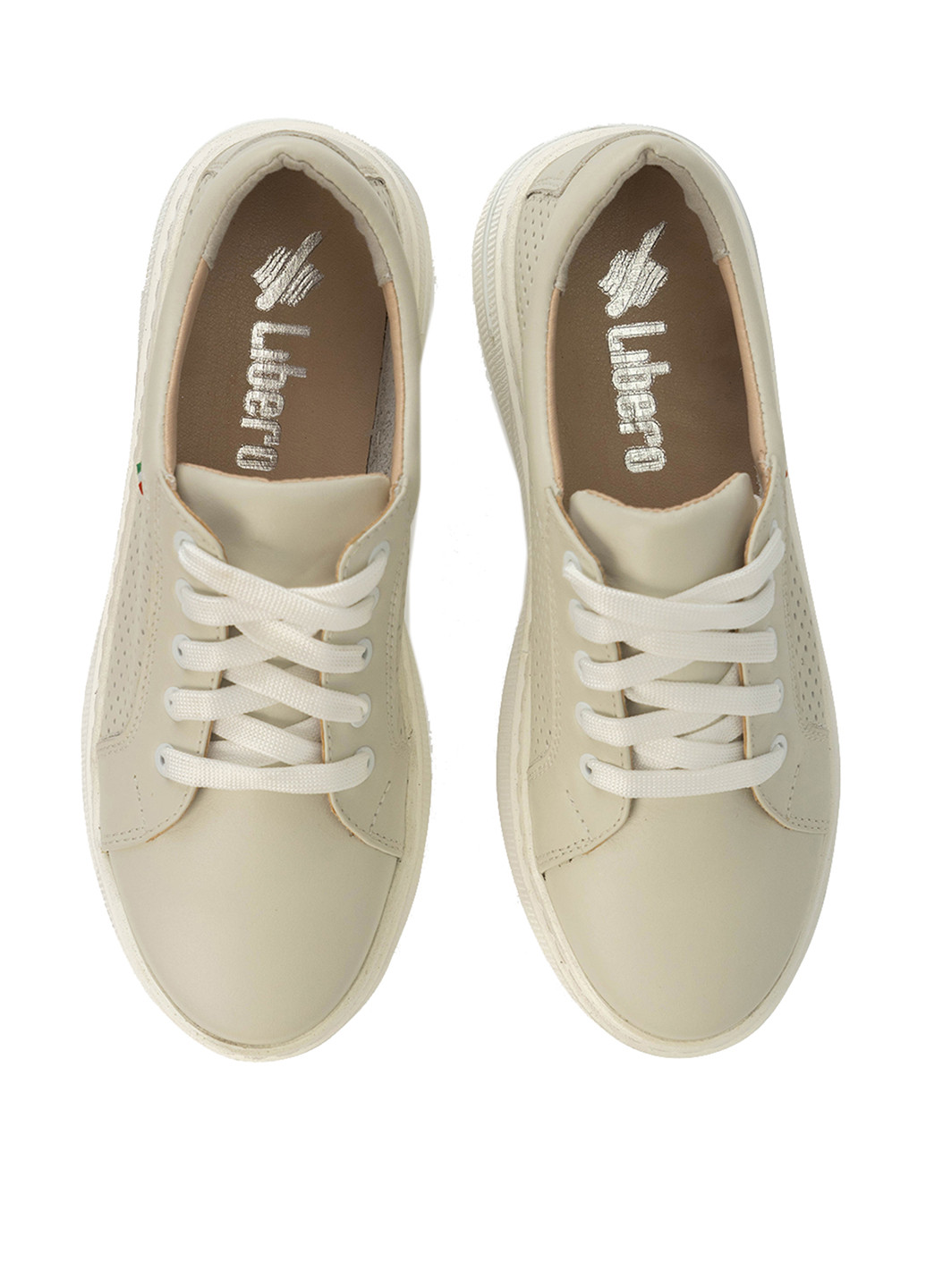 Бежевые кеды Libero