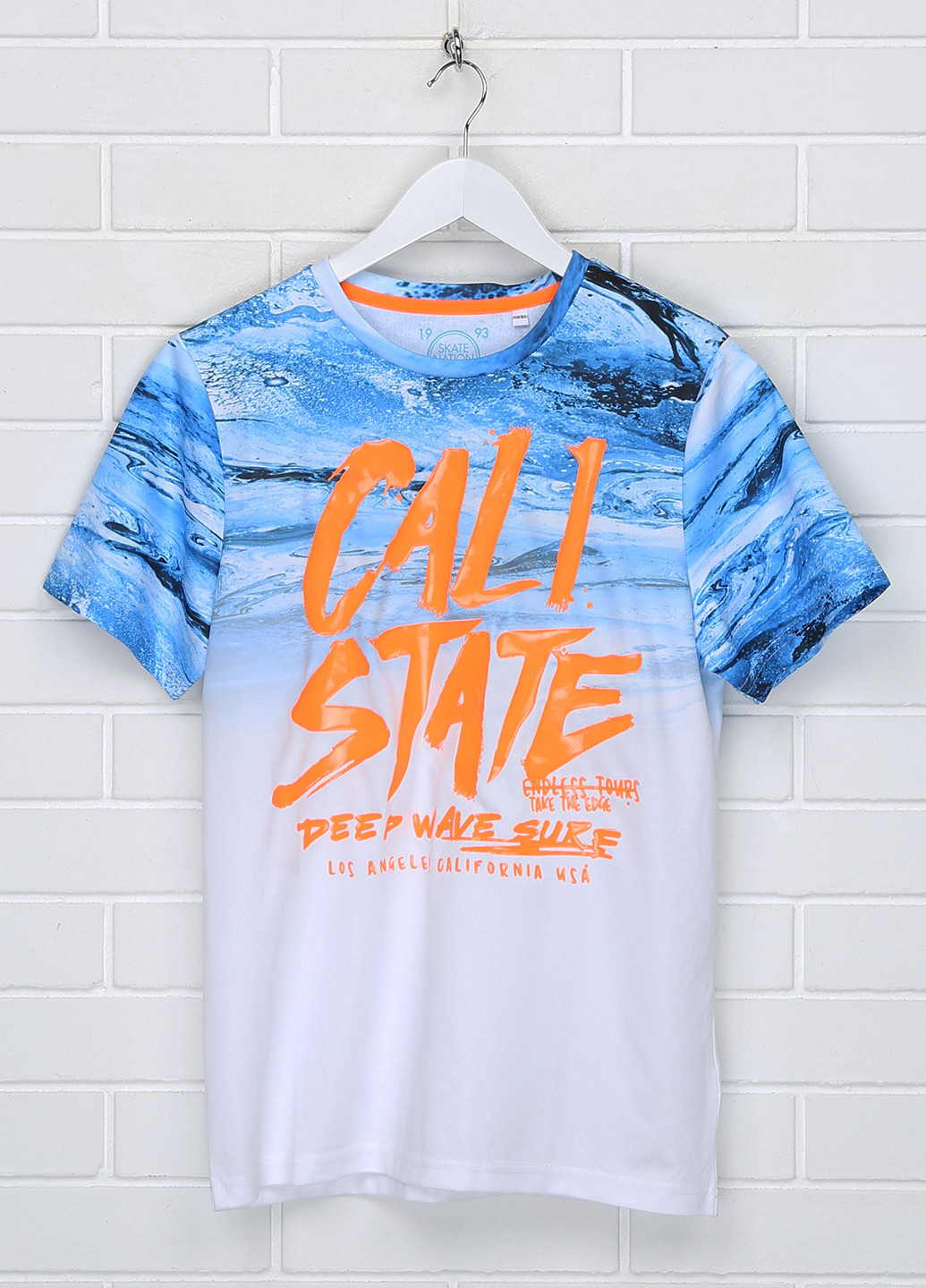 Комбинированная летняя футболка C&A