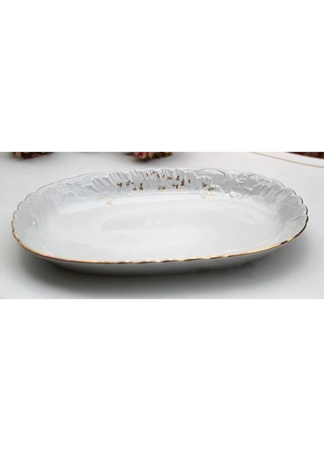 Блюдо овальное 9705-33 33 см Cmielow (253543802)