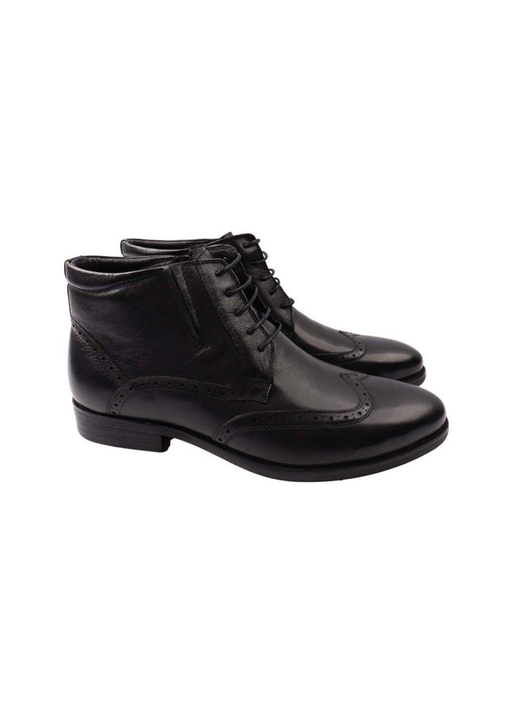 Черные осенние ботинки Roberto Paulo