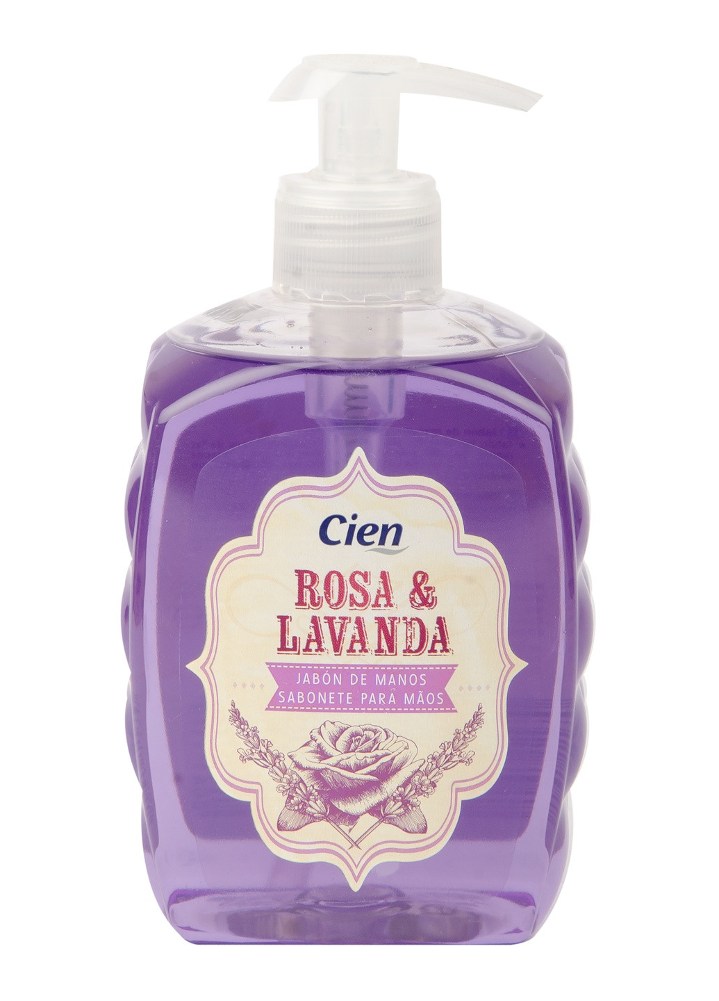 Жидкое мыло Rosa & Lavanda 500 мл Cien (225544528)