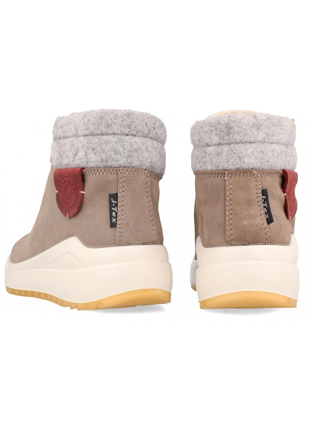 Зимние женские ботинки форестер Forester из натуральной замши