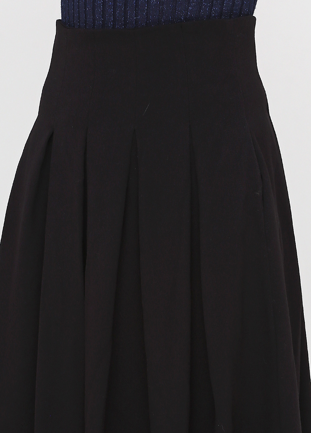 Черная кэжуал однотонная юбка Vero Moda колокол