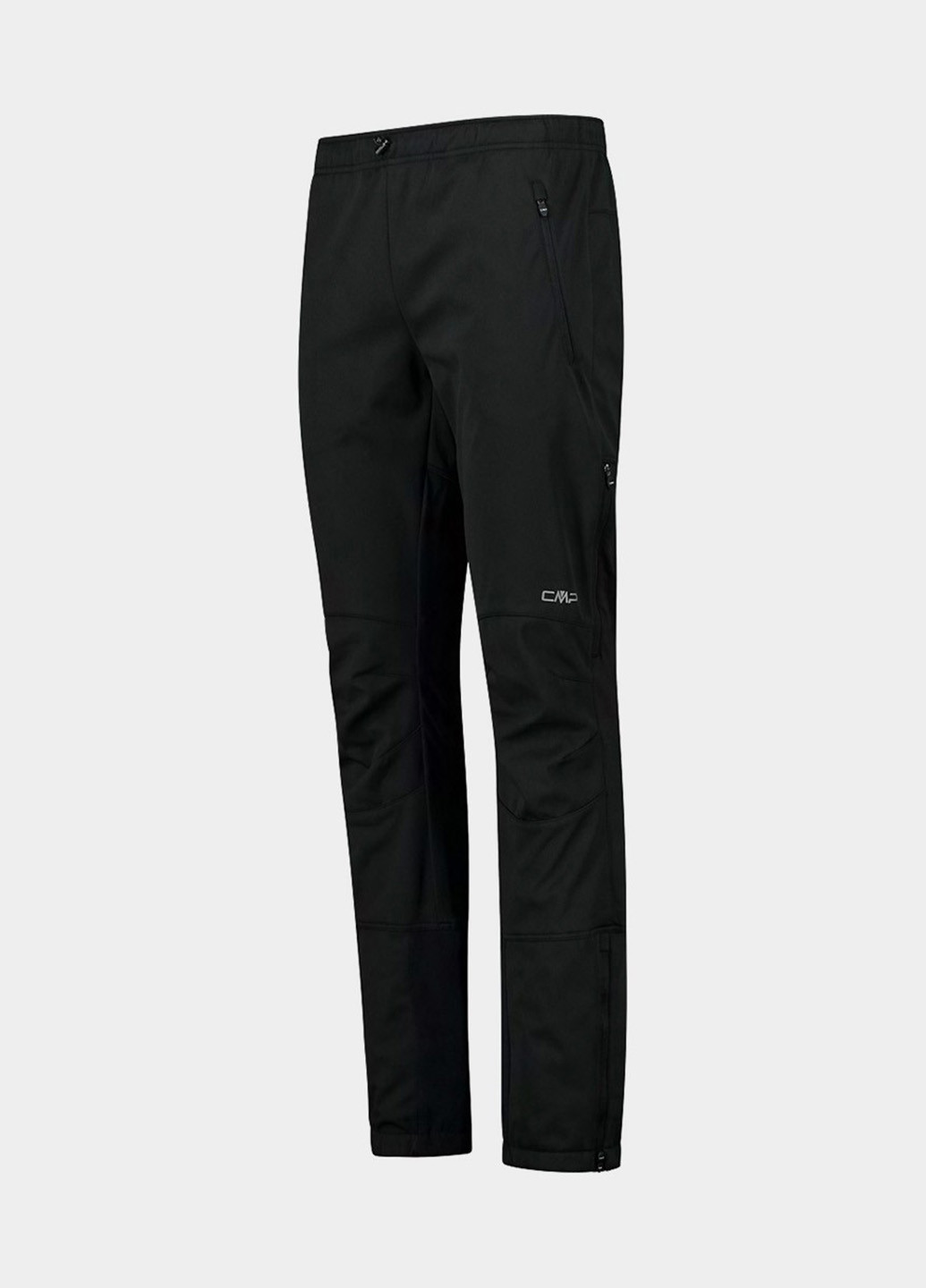 Черные спортивные зимние прямые брюки CMP