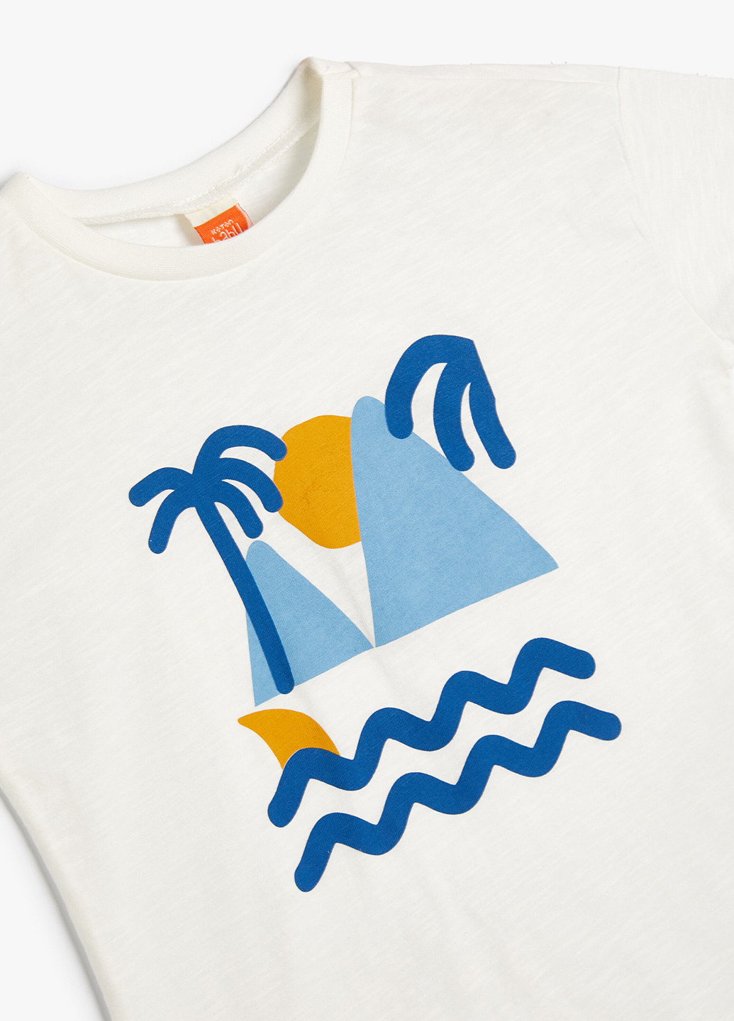 Біла літня футболка KOTON