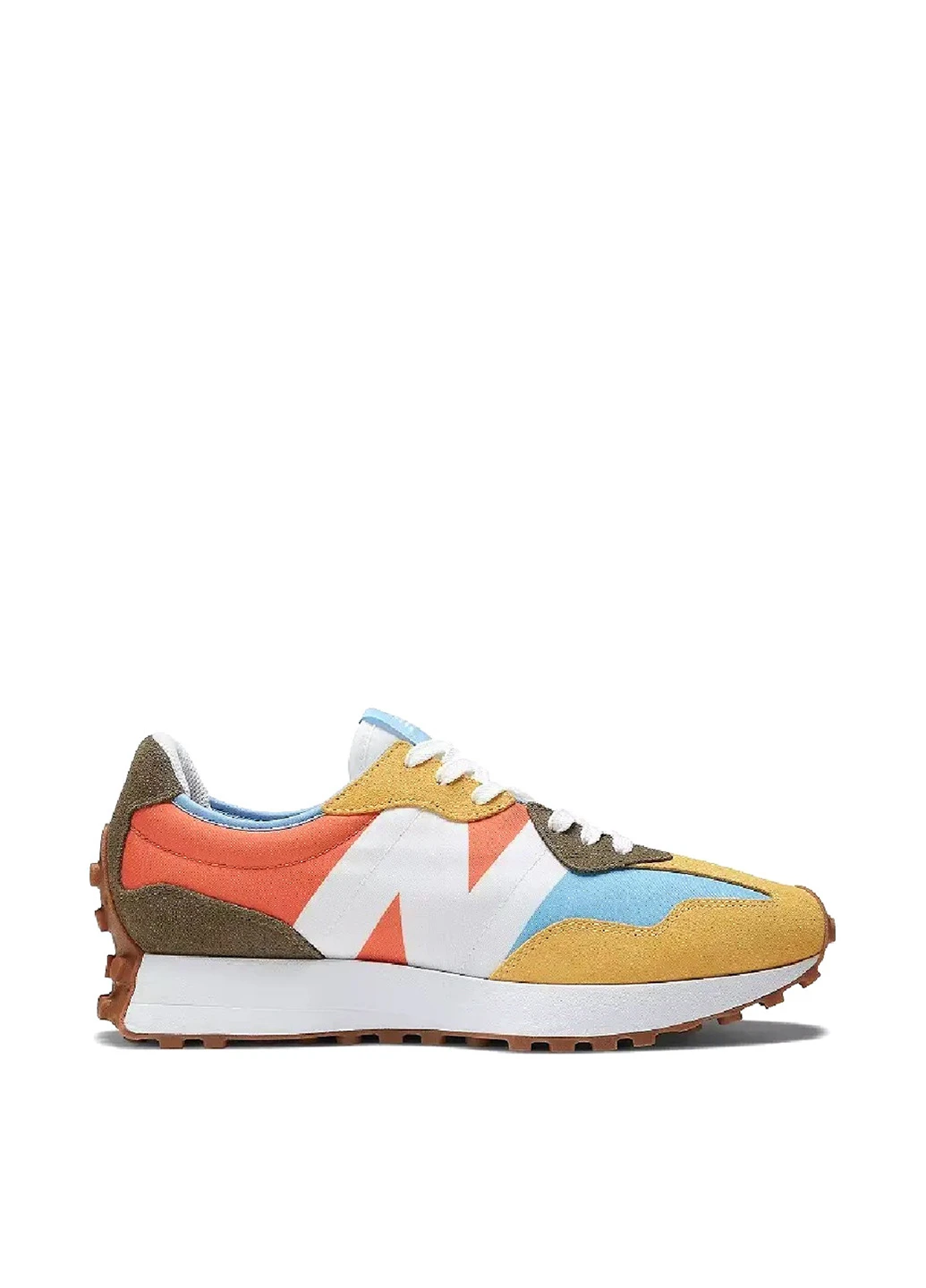 Комбіновані кросівки ms327pwb демісезон New Balance 327 Wheat Field Red Clay