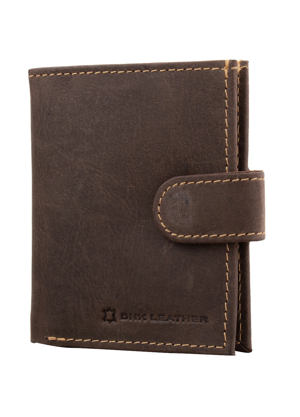 Мужская кожаная визитница 8х9,5х1,5 см DNK Leather (212705619)