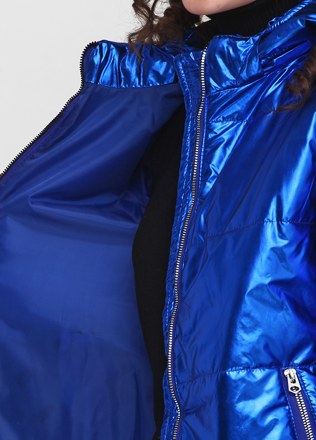Синяя демисезонная куртка Catherine