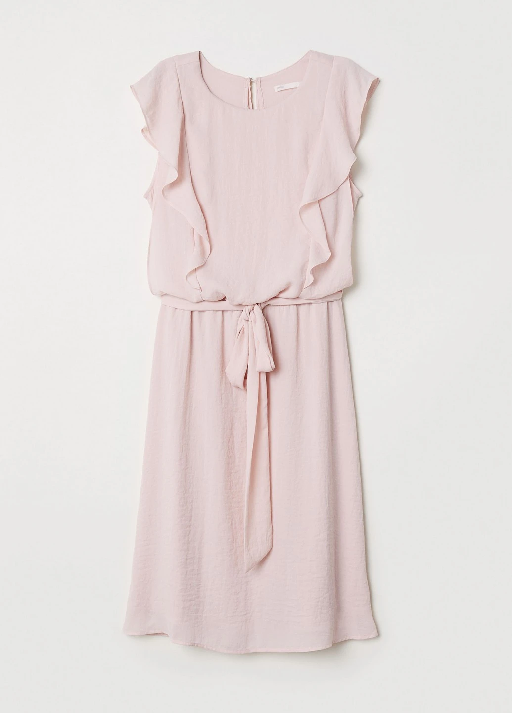 Бежевое пляжное платье H&M