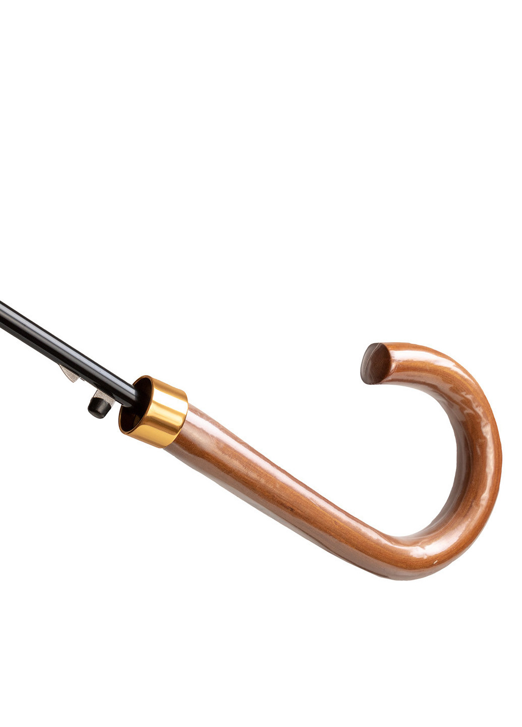 Чёрный мужской зонт-трость полуавтомат 112 см Zest (198875464)