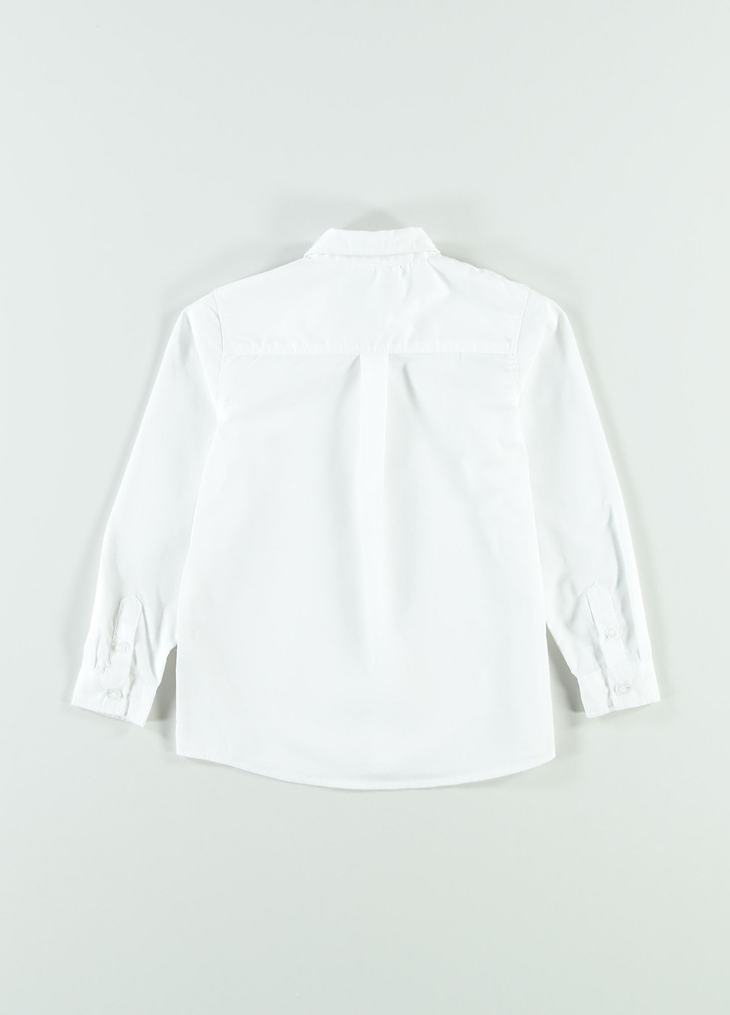 Белая кэжуал рубашка с логотипом Piazza Italia с длинным рукавом