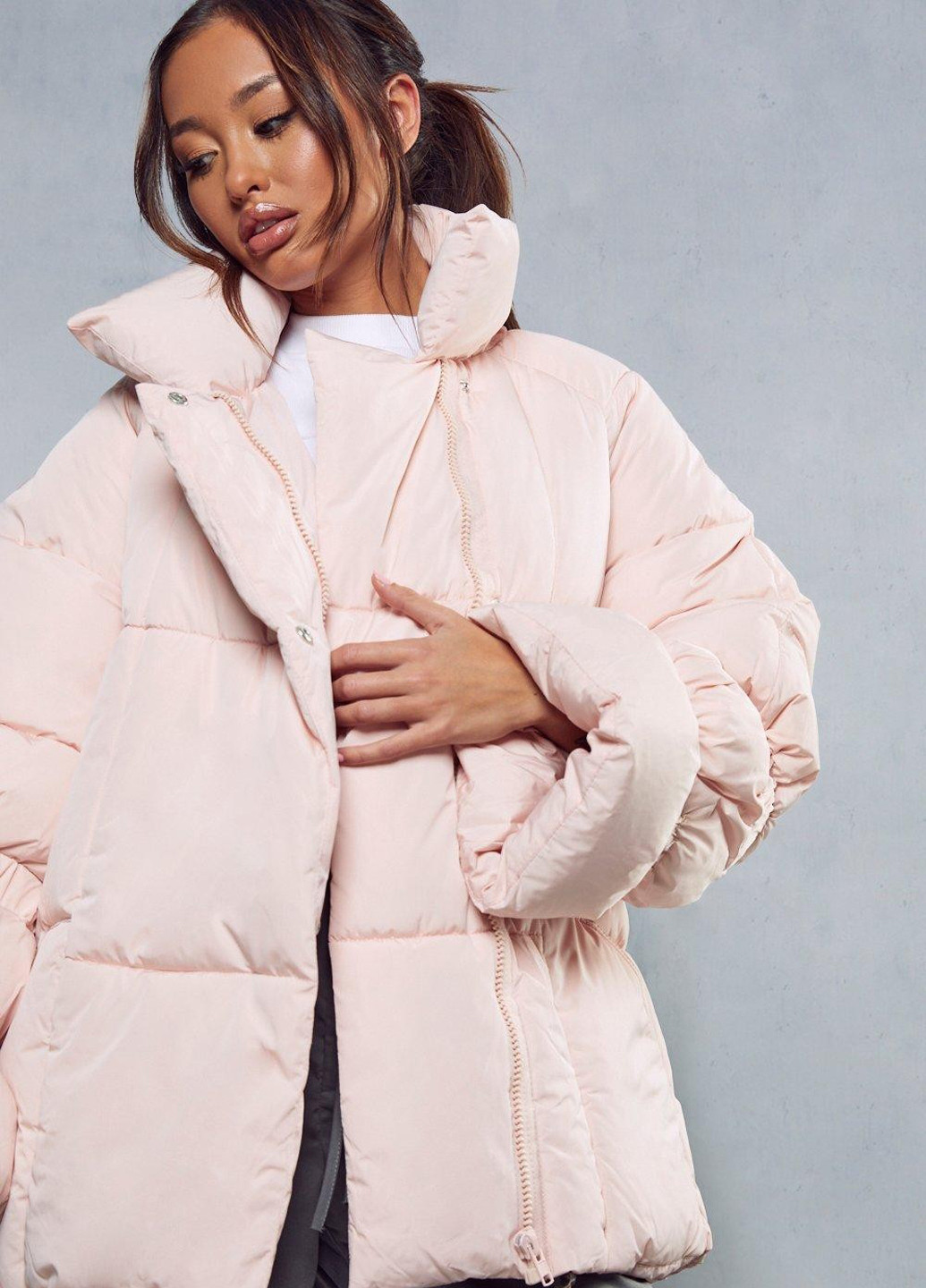 Пудрова демісезонна куртка MissPap
