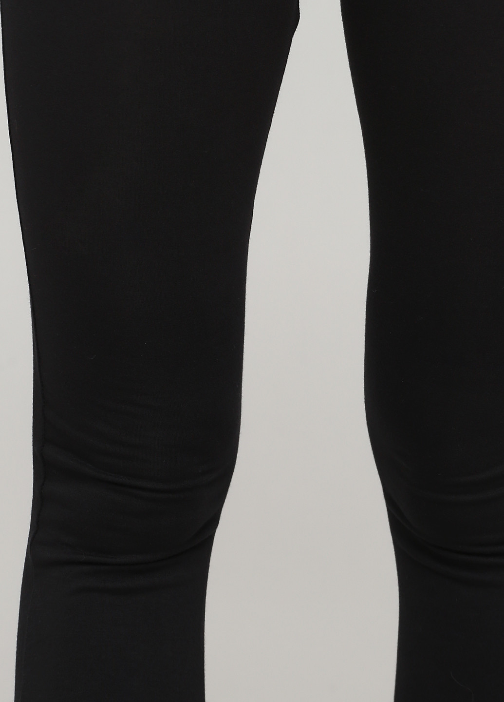 Черные кэжуал демисезонные клеш, укороченные брюки Boohoo