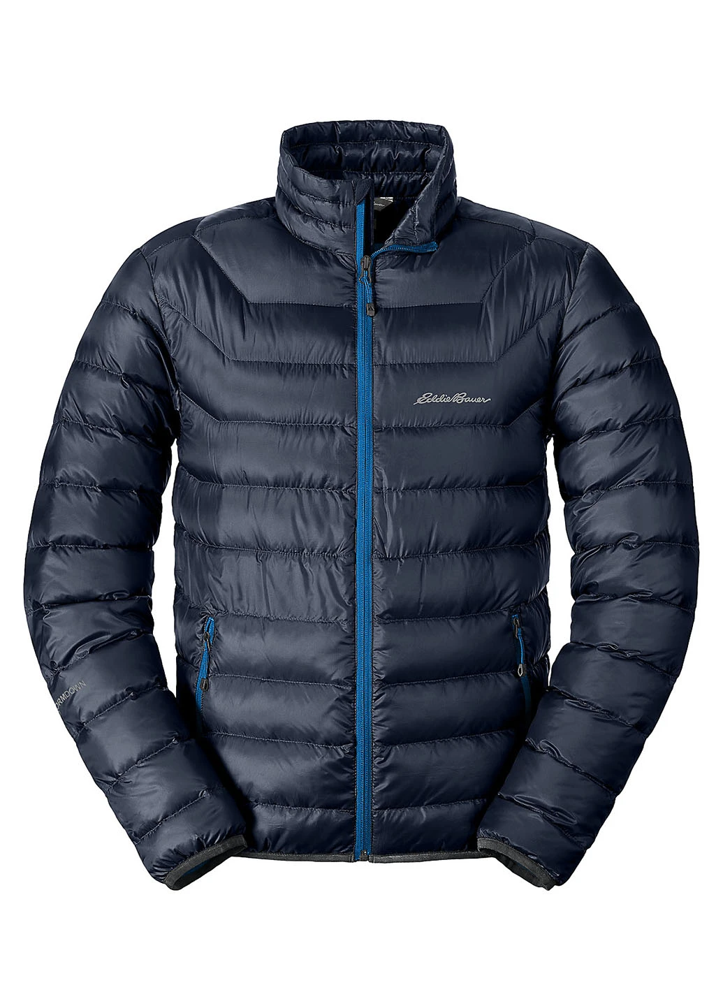 Темно-синяя демисезонная куртка Eddie Bauer