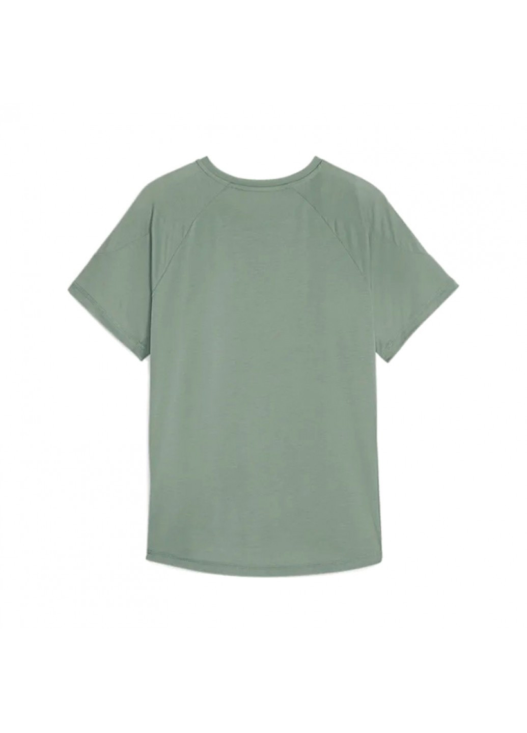 Зеленая всесезон футболка Puma EVOSTRIPE Tee