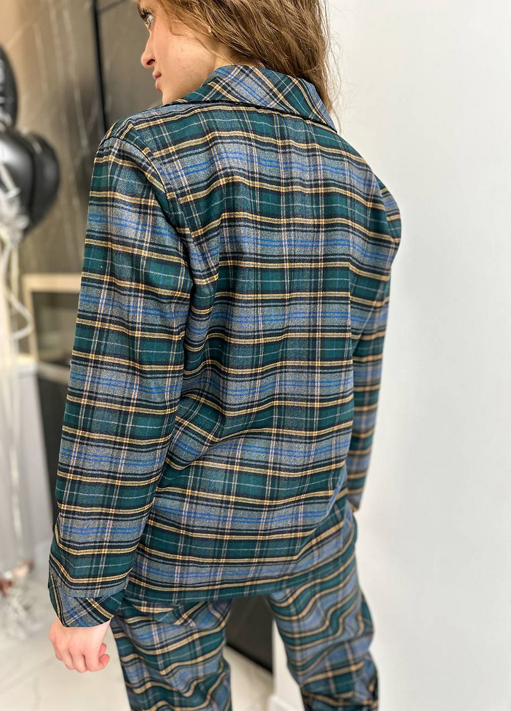 Комбинированная всесезон пижама (рубашка, брюки) рубашка + брюки NOVA VEGA