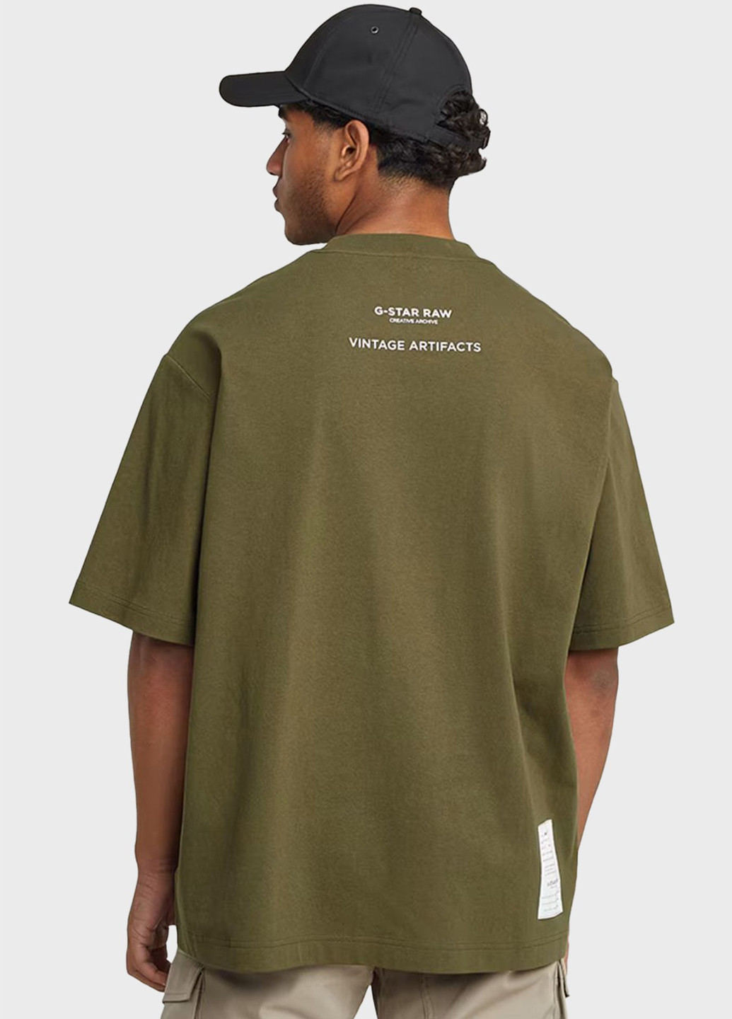 Хакі (оливкова) футболка G-Star Raw