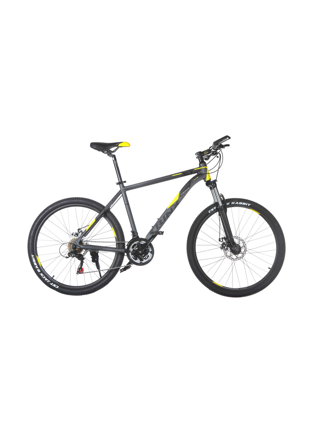 Велосипед M136 26 "x17" Matt-Grey-Yellow-Black Trinx m136 26"x17" matt-grey-yellow-black (146489488)