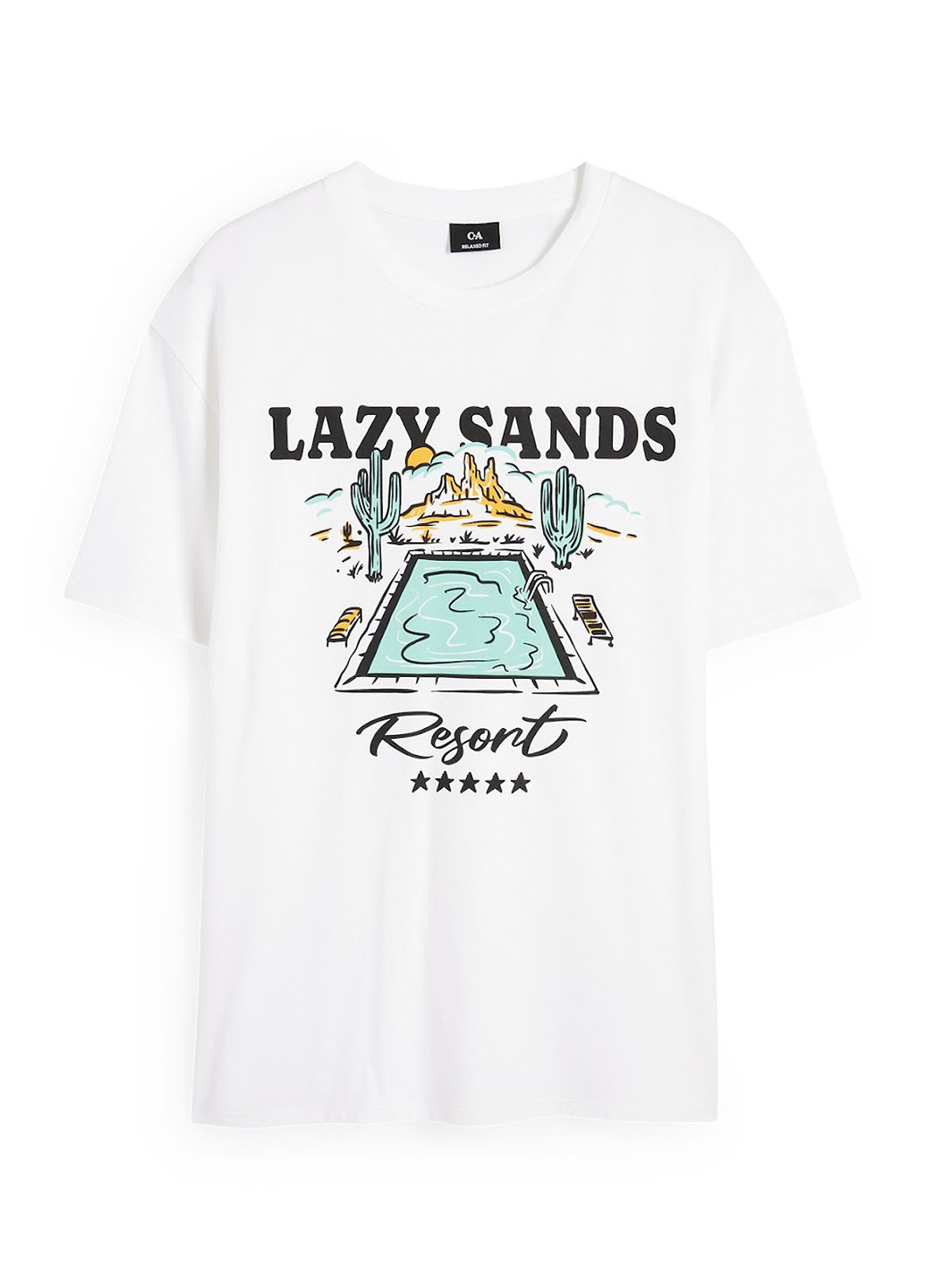 Белая футболка C&A