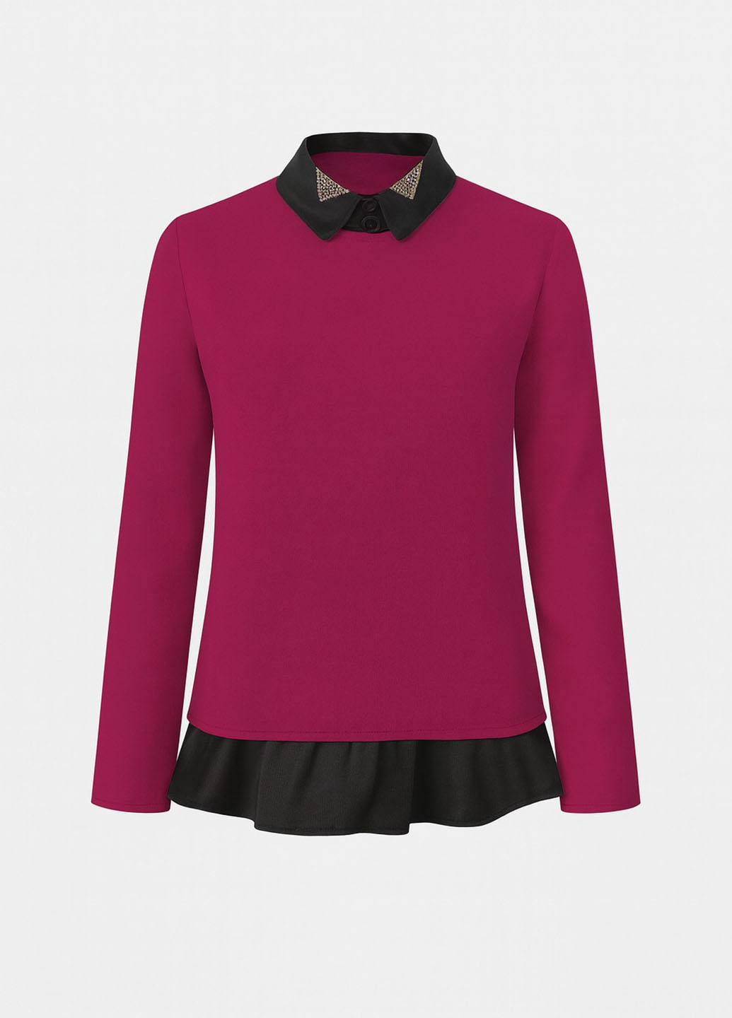 Фуксия блуза Sassofono
