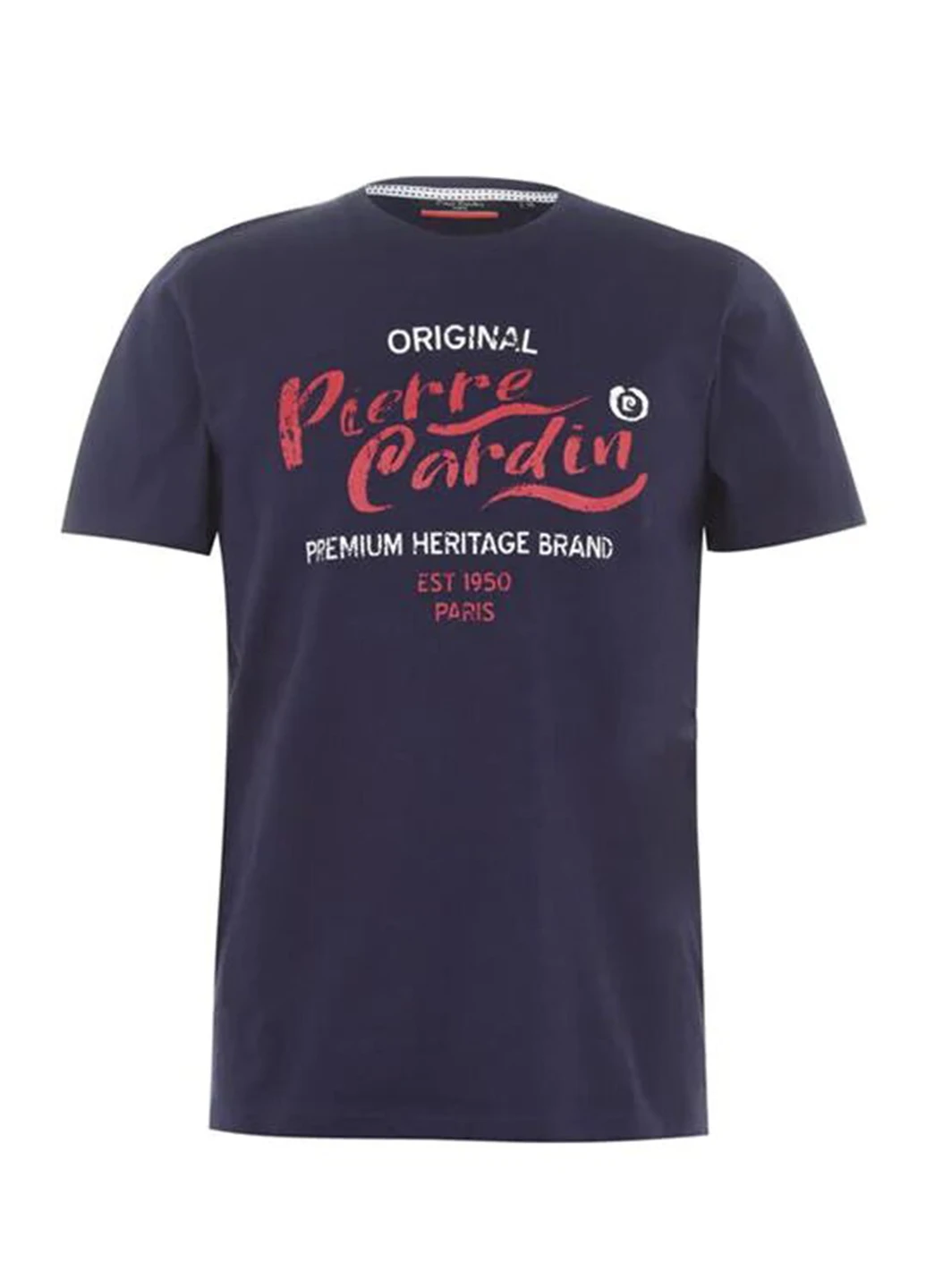 Темно-синя футболка Pierre Cardin