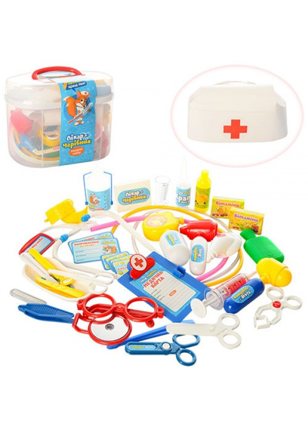 Ігровий набір Доктор M-0461-UR 36 предметів Limo Toy (254783333)