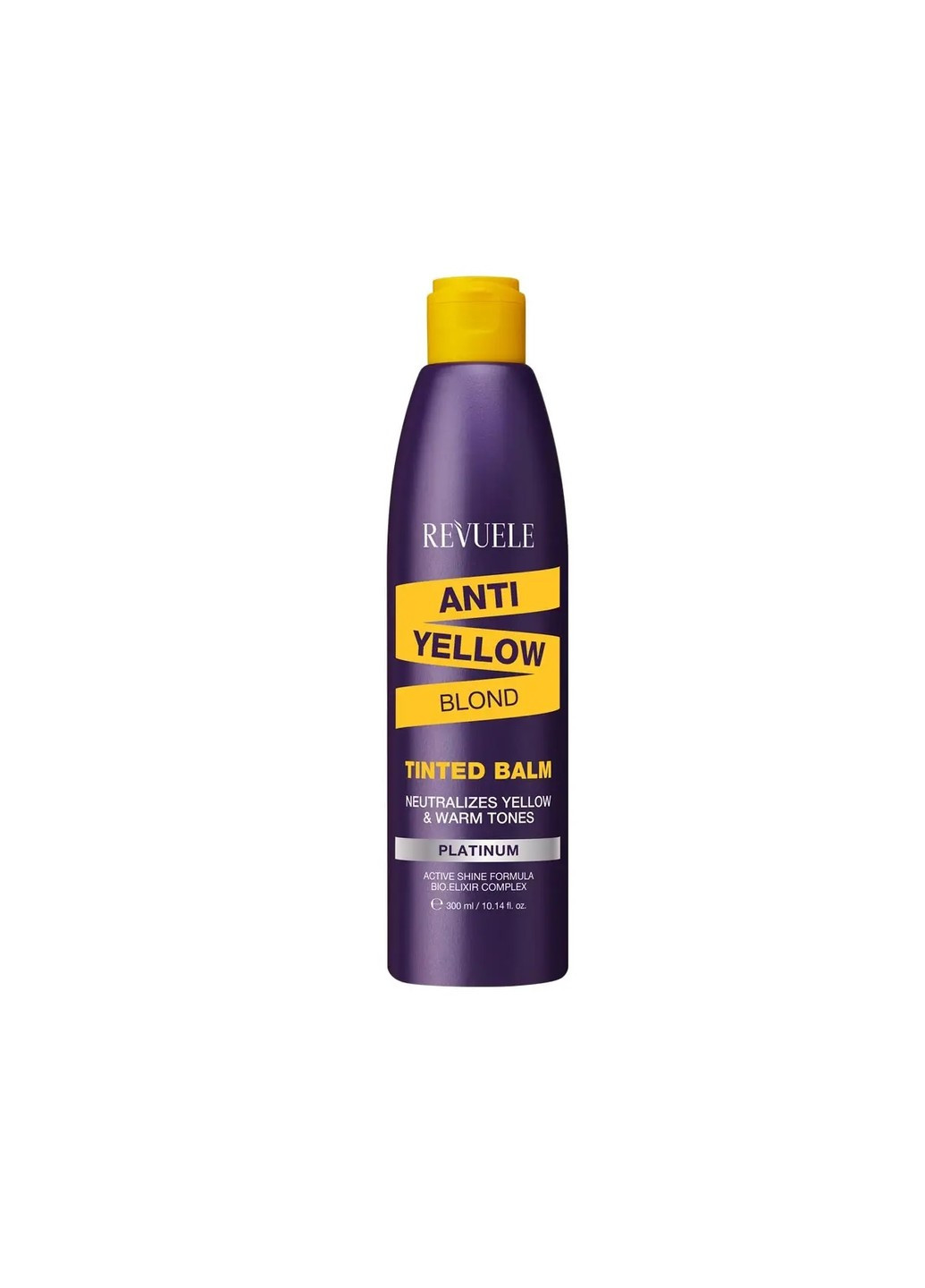 Бальзам для волос тонирующий для светлых волос Anti Yellow Blond 300 мл REVUELE (256164596)