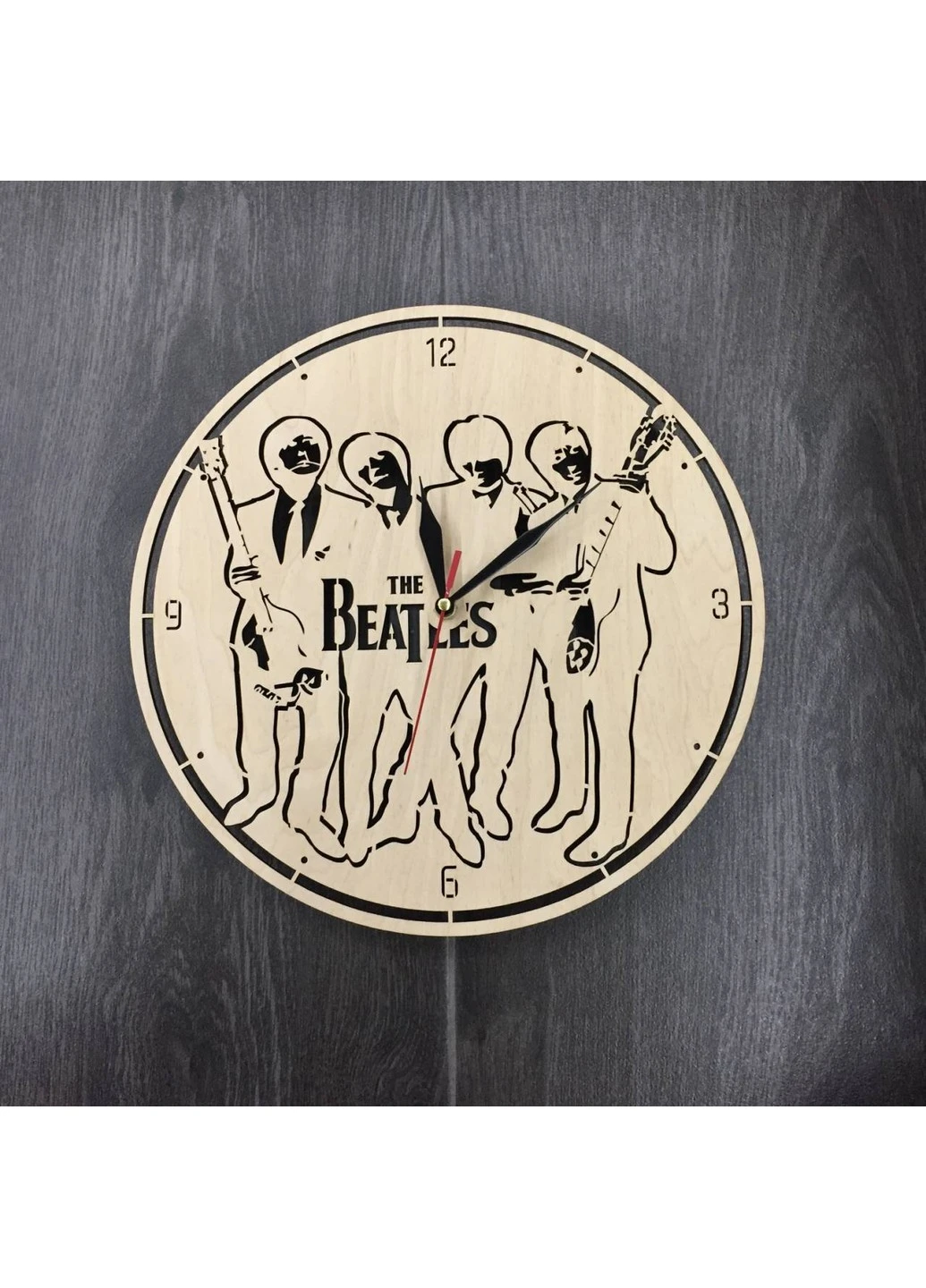 Часы настенные большие оригинальные «Эпоха The Beatles» 7Arts (253567195)