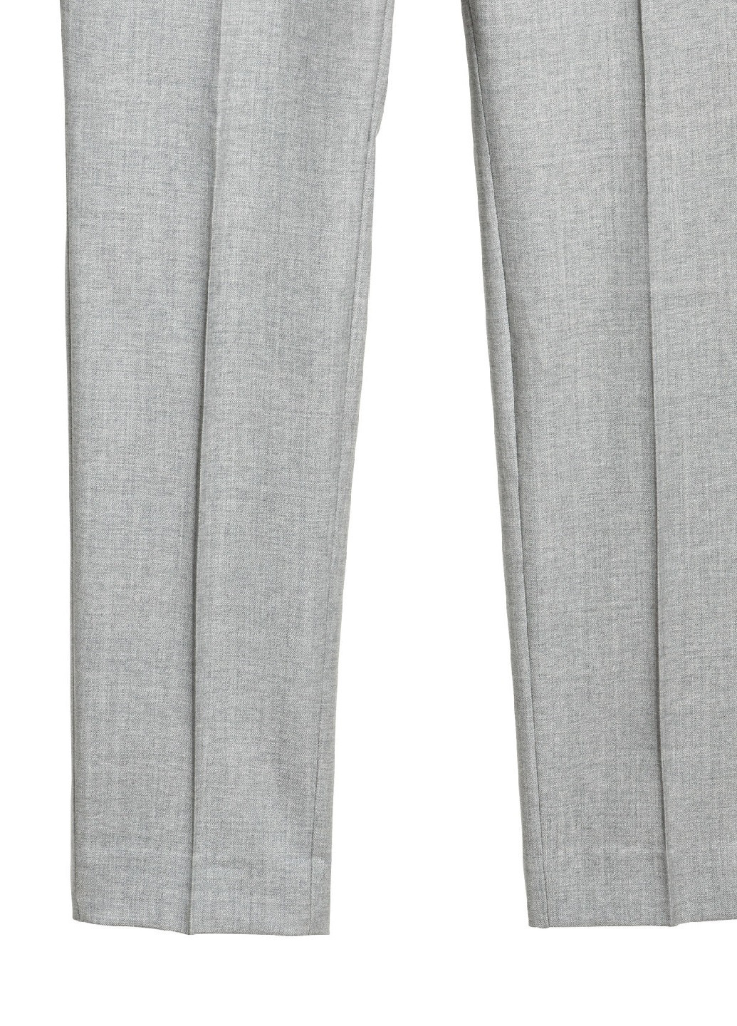 Светло-серые кэжуал демисезонные классические брюки H&M