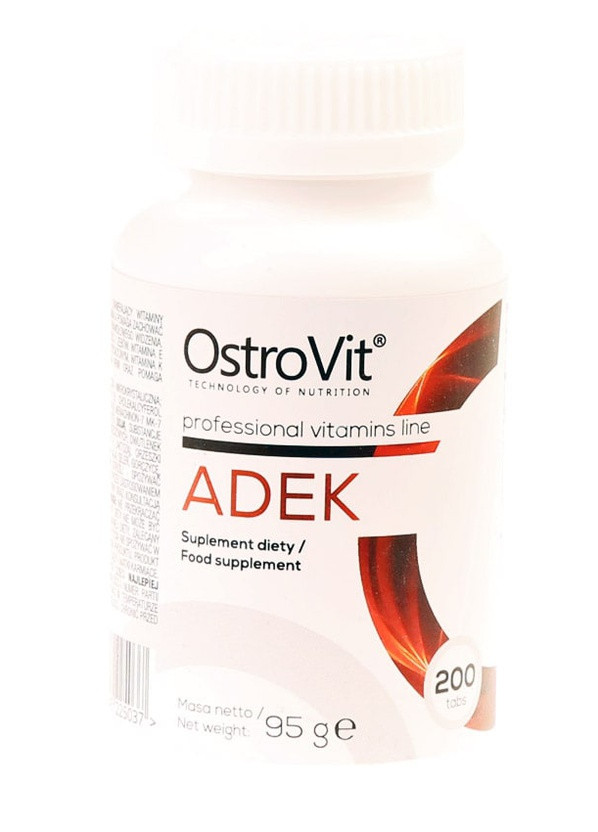Витаминный комплекс Vitamin ADEK 200 tabs Ostrovit (256522734)