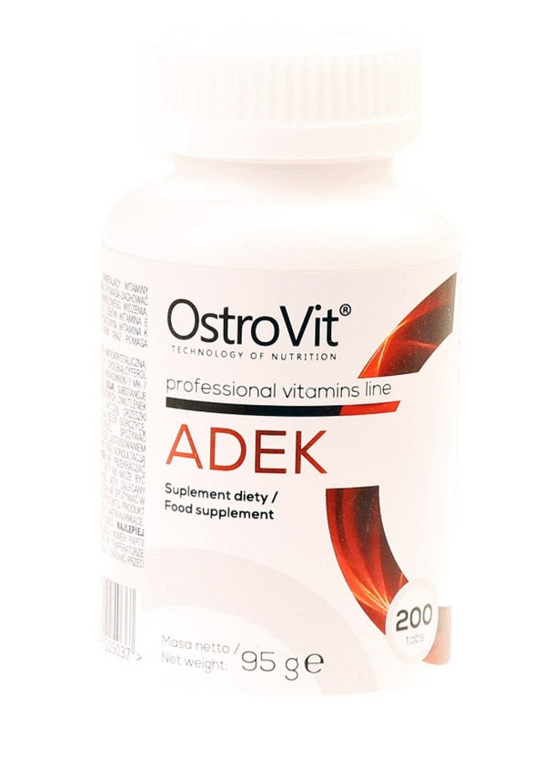 Вітамінний комплекс Vitamin ADEK 200 tabs Ostrovit (256522734)